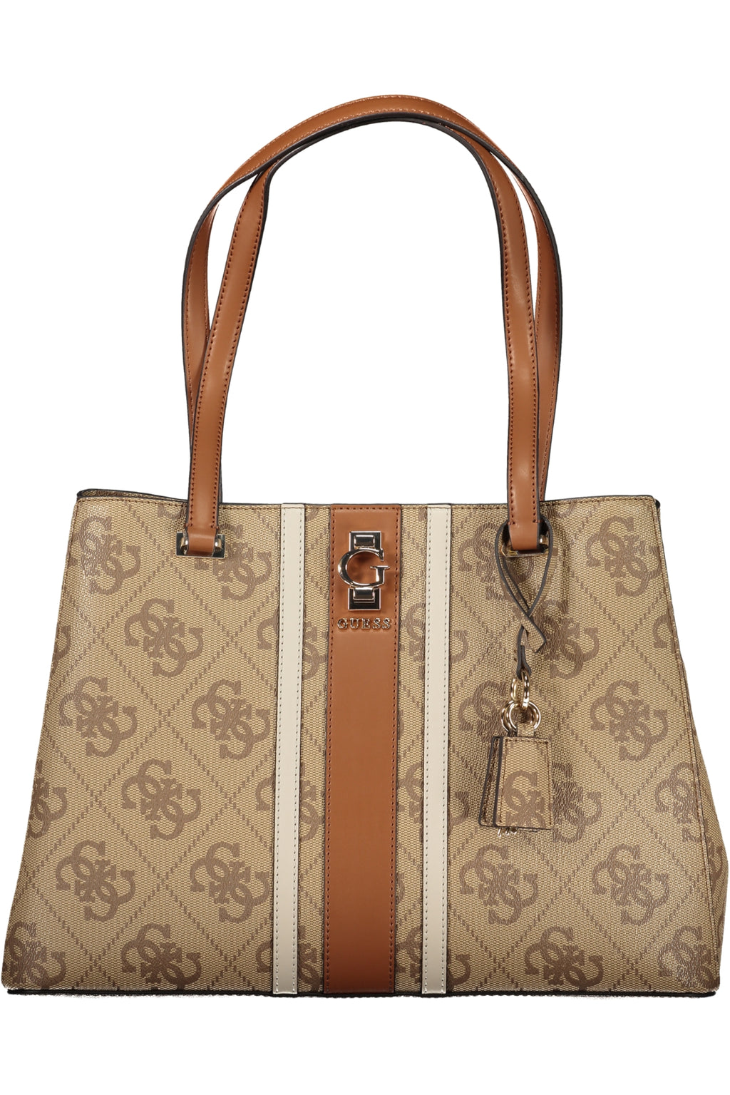 GUESS JEANS WOMEN'S BEIGE BAG