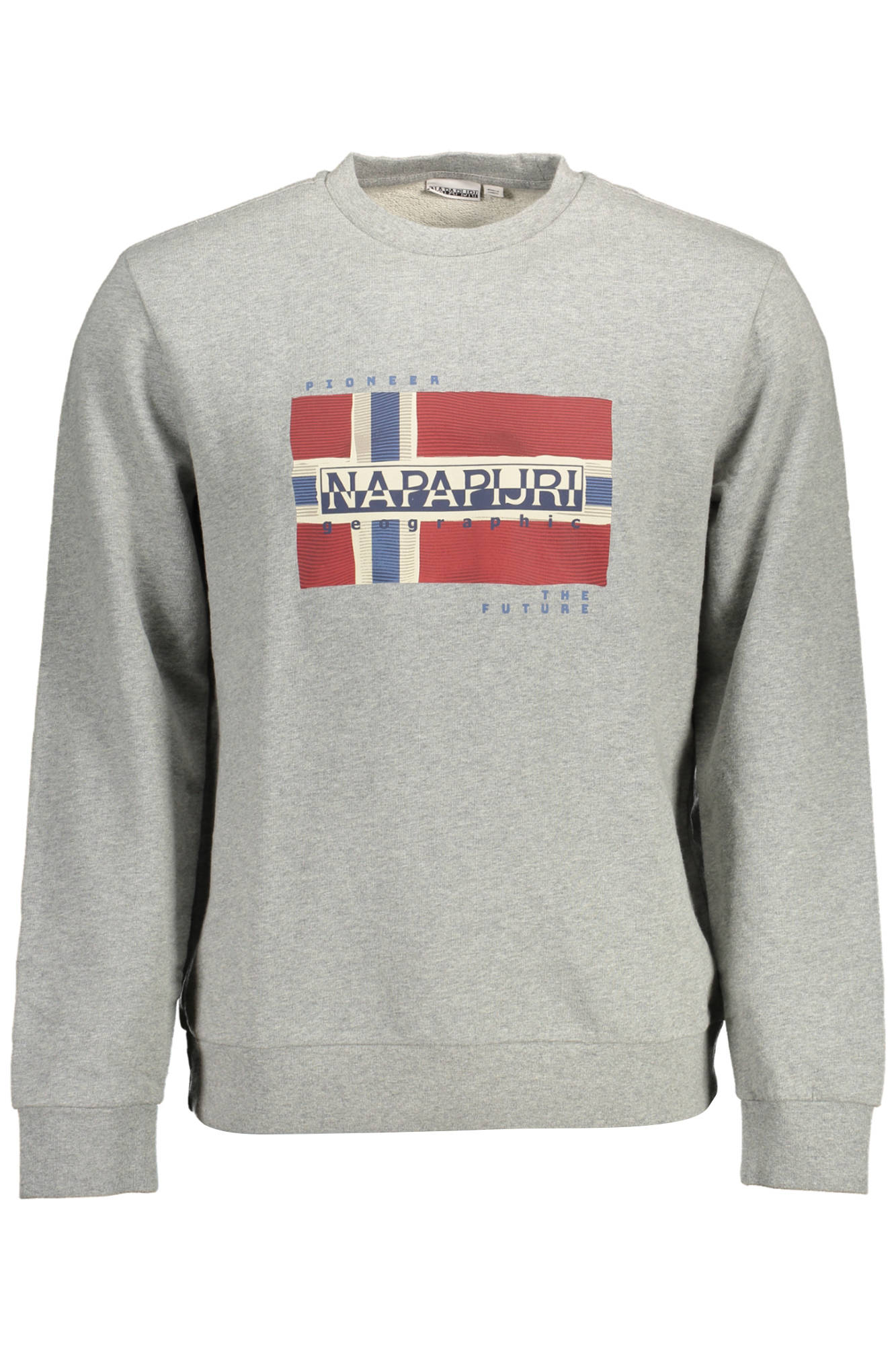 NAPAPIJRI SWEATSHIRT WITHOUT ZIP MAN GRAY