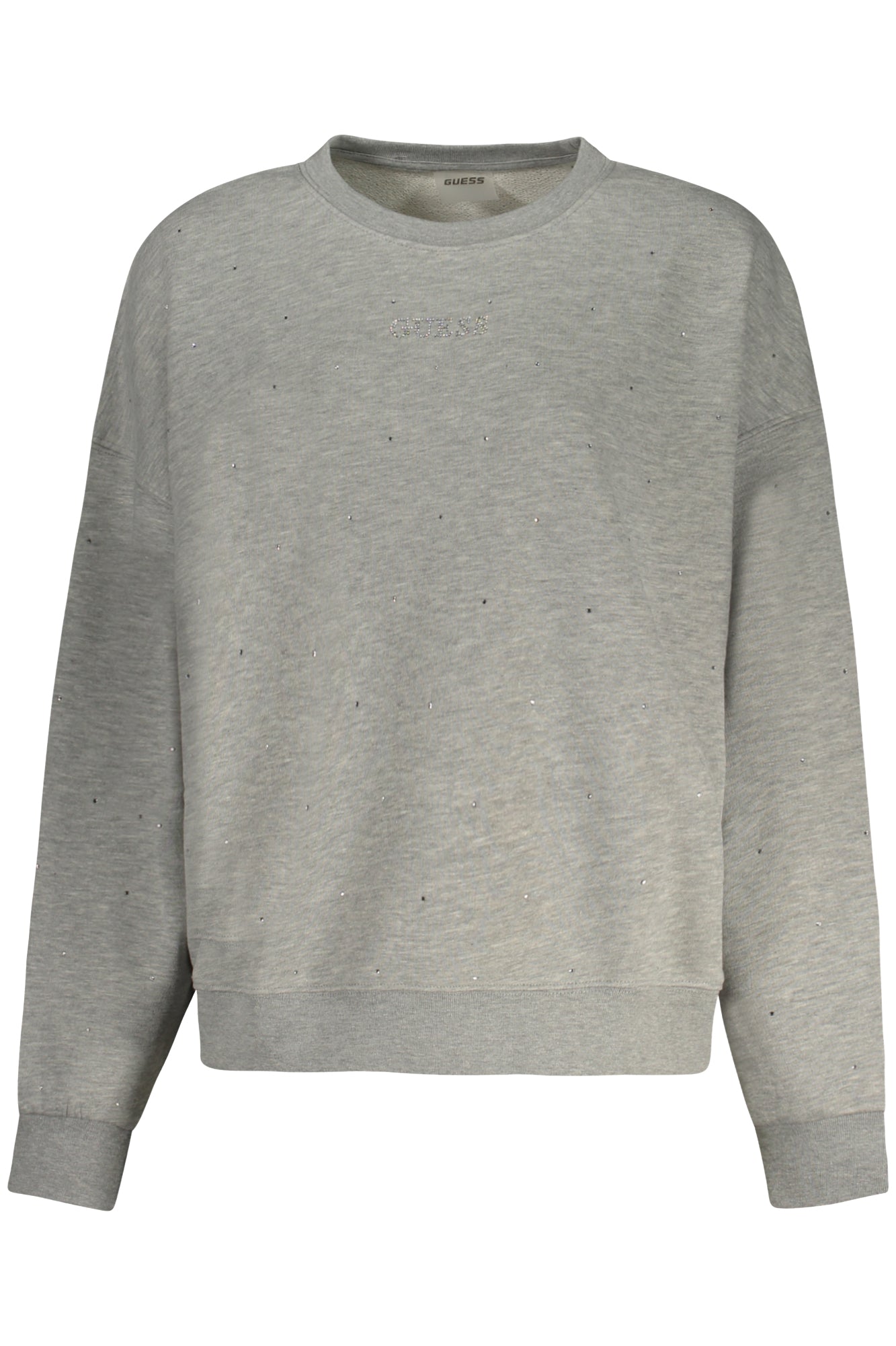 GUESS JEANS SWEATSHIRT WITHOUT ZIP WOMEN GREY