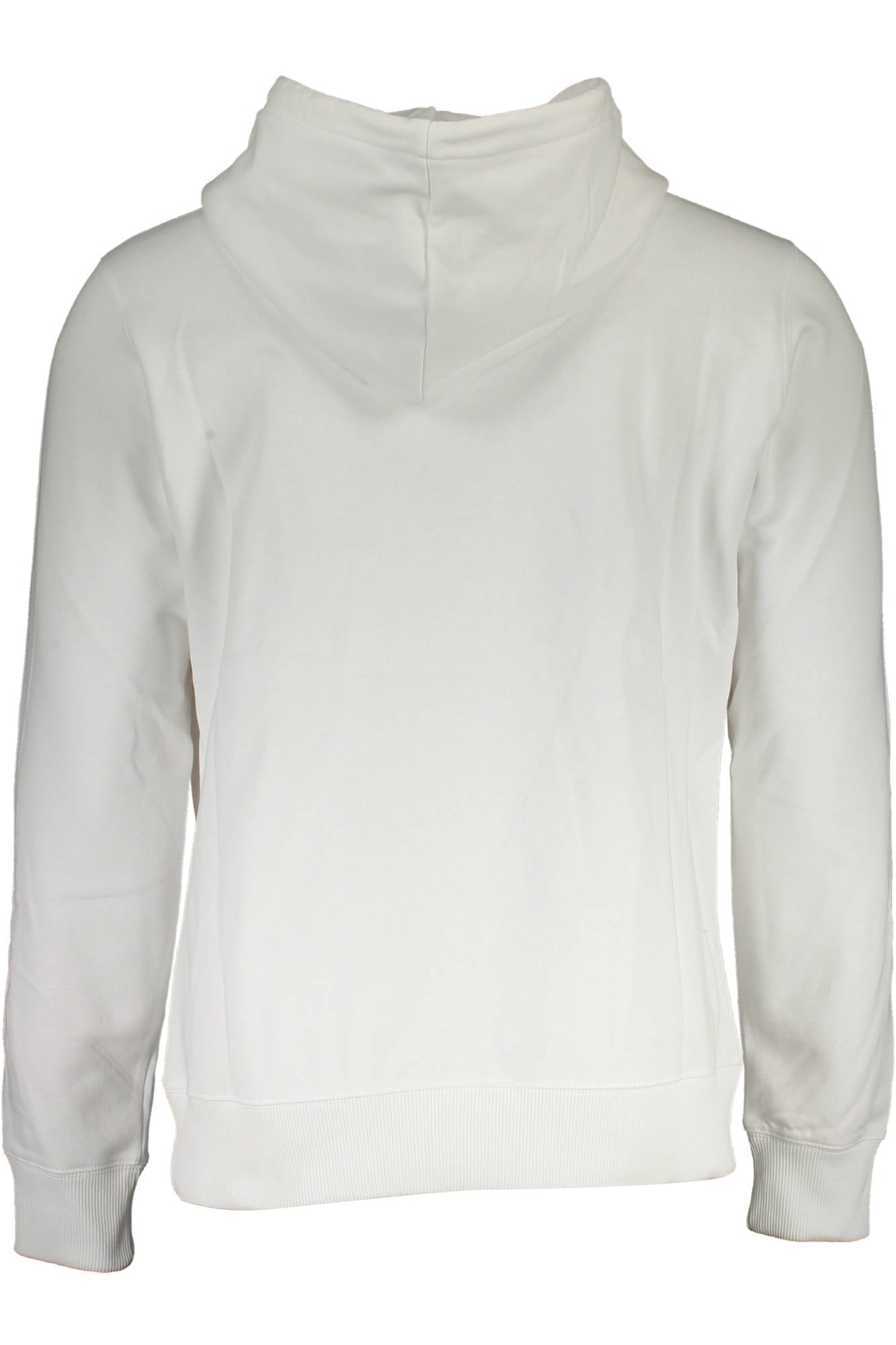 CALVIN KLEIN WHITE MEN'S SWEATSHIRT WITHOUT ZIP