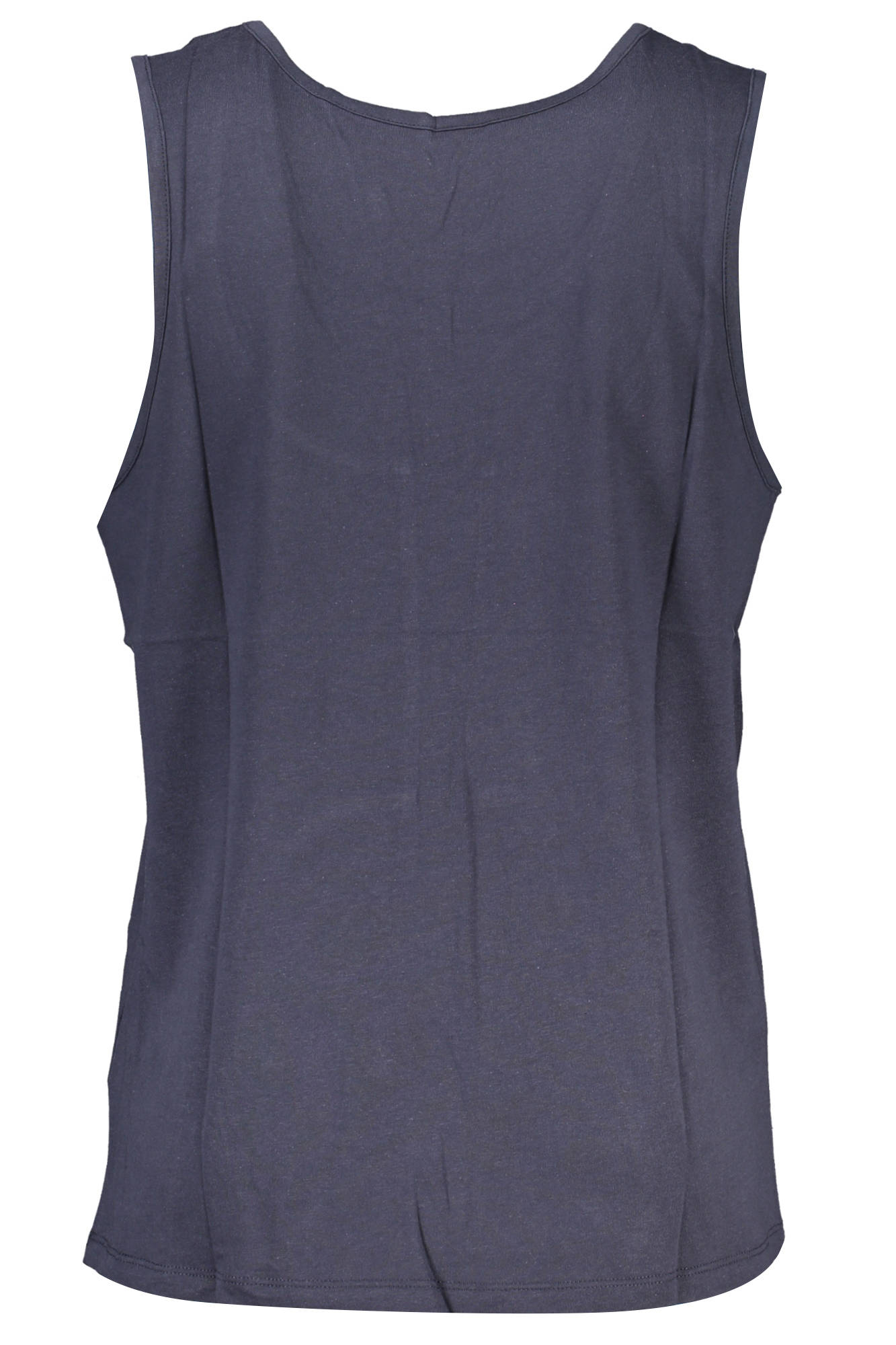 GIAN MARCO VENTURI MEN'S BLUE TANK TOP