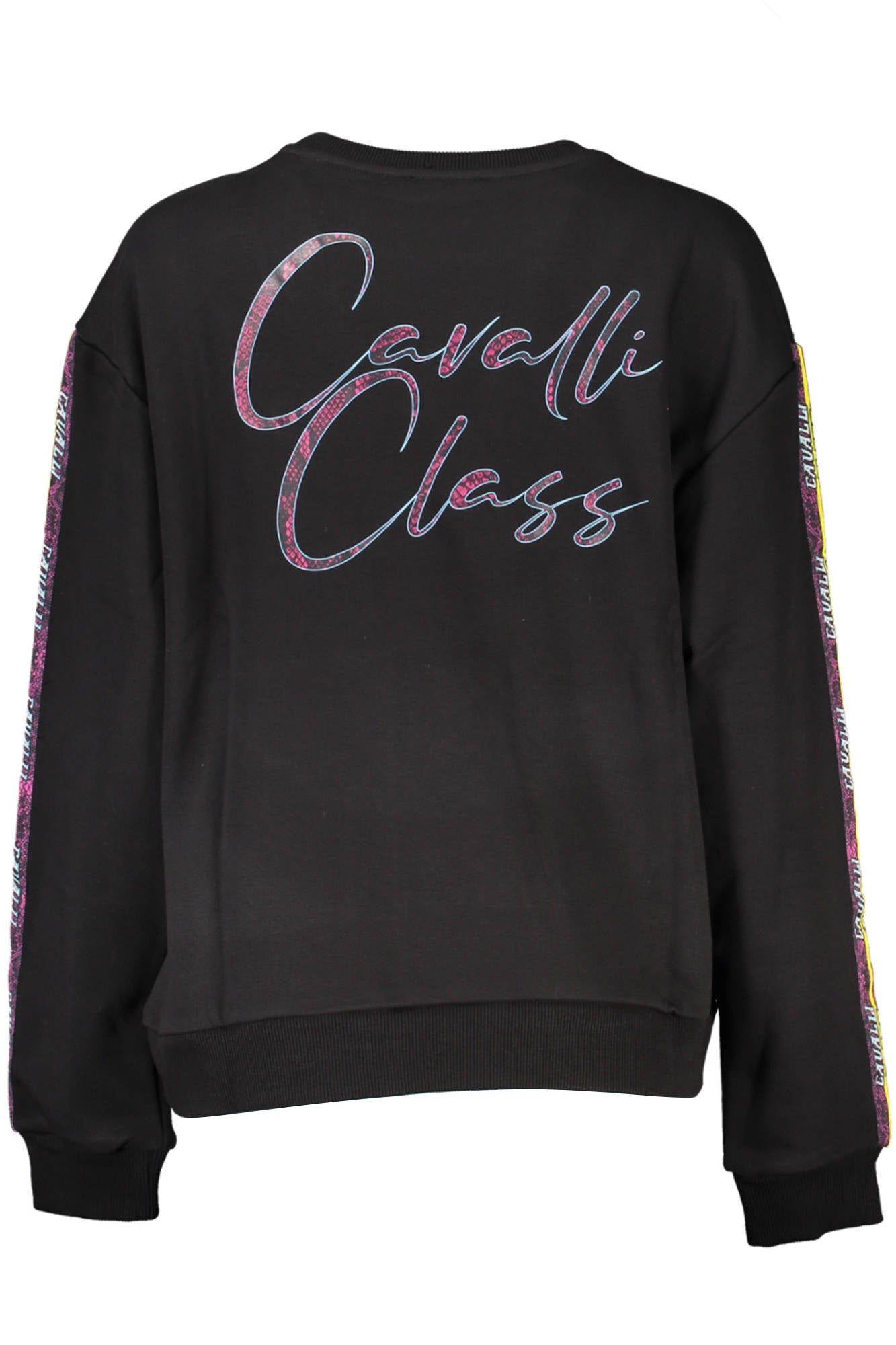CAVALLI CLASS SWEATSHIRT WITHOUT ZIP WOMEN BLACK