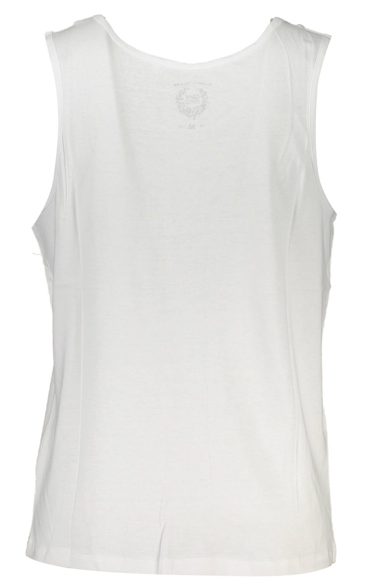 GIAN MARCO VENTURI MEN'S WHITE TANK TOP