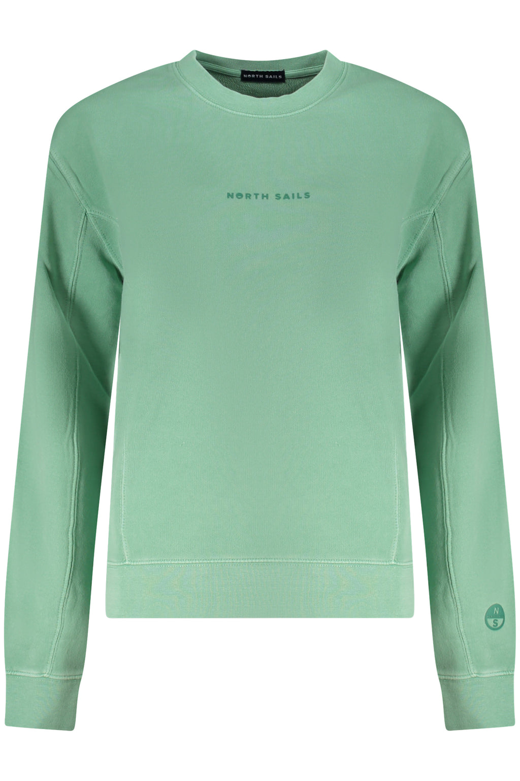 NORTH SAILS WOMEN'S ZIP-UP SWEATSHIRT GREEN