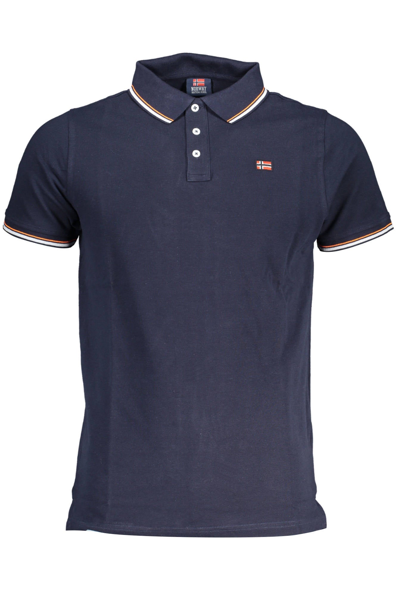 NORWAY 1963 MEN'S SHORT SLEEVE POLO BLUE