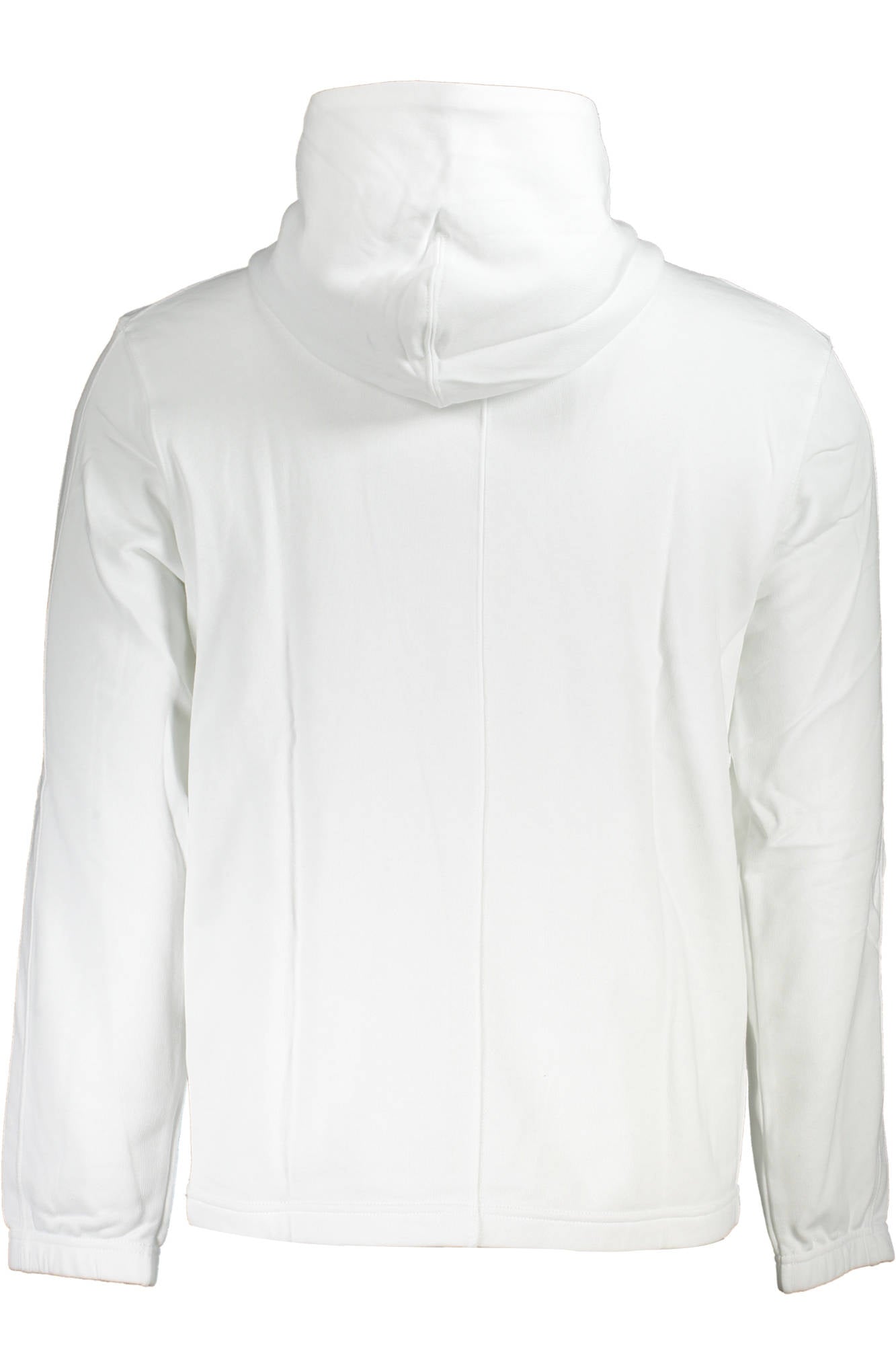 CALVIN KLEIN WHITE MEN'S SWEATSHIRT WITHOUT ZIP