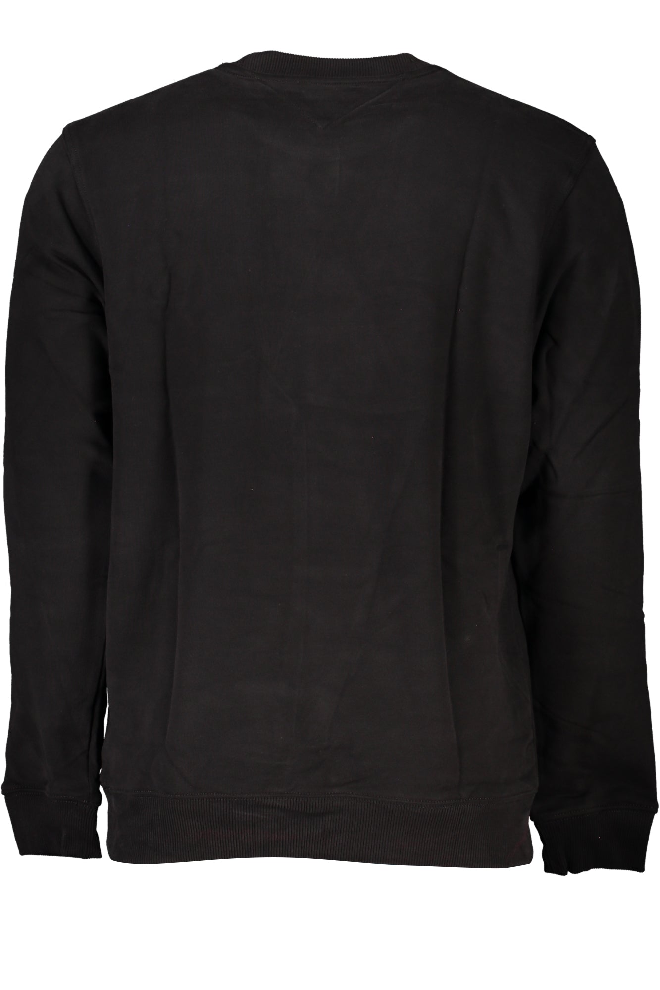 TOMMY HILFIGER MEN'S BLACK ZIPLESS SWEATSHIRT