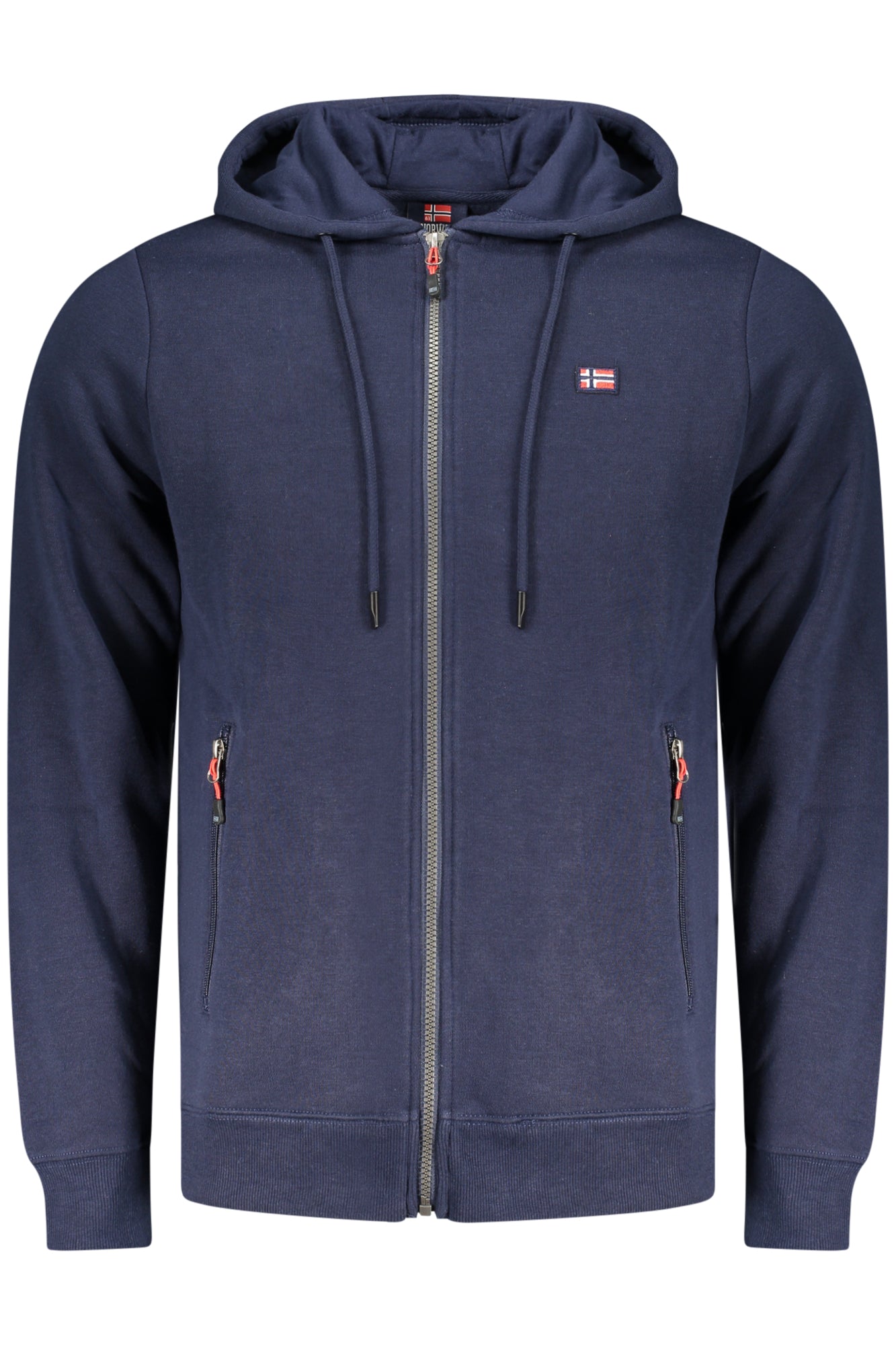 NORWAY 1963 MEN'S BLUE ZIP-UP SWEATSHIRT