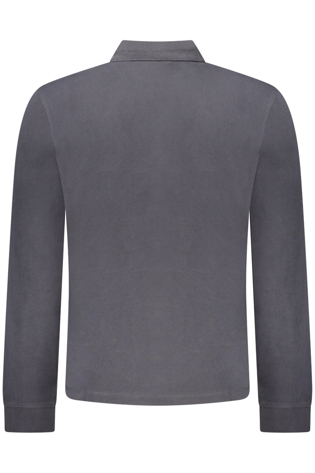 NAPAPIJRI MEN'S LONG-SLEEVED POLO SHIRT BLACK