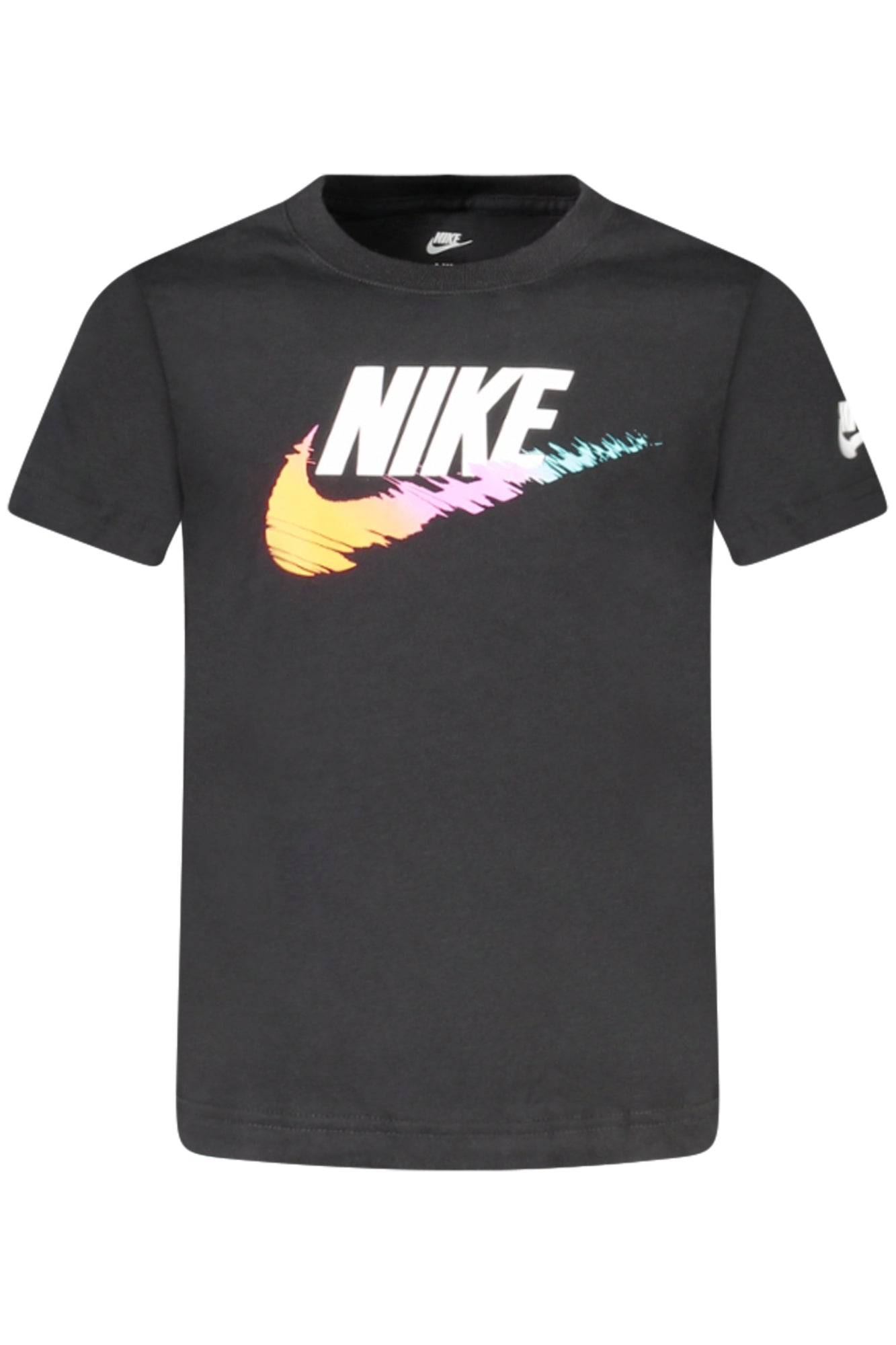 NIKE SHORT-SLEEVED T-SHIRT FOR KIDS, BLACK