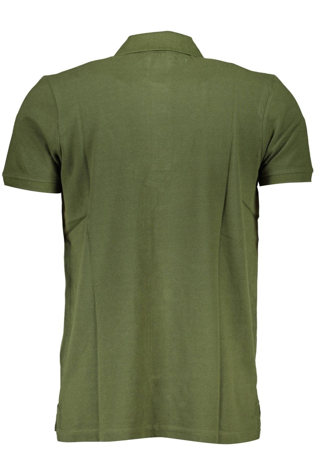 GIAN MARCO VENTURI MEN'S SHORT SLEEVE POLO GREEN