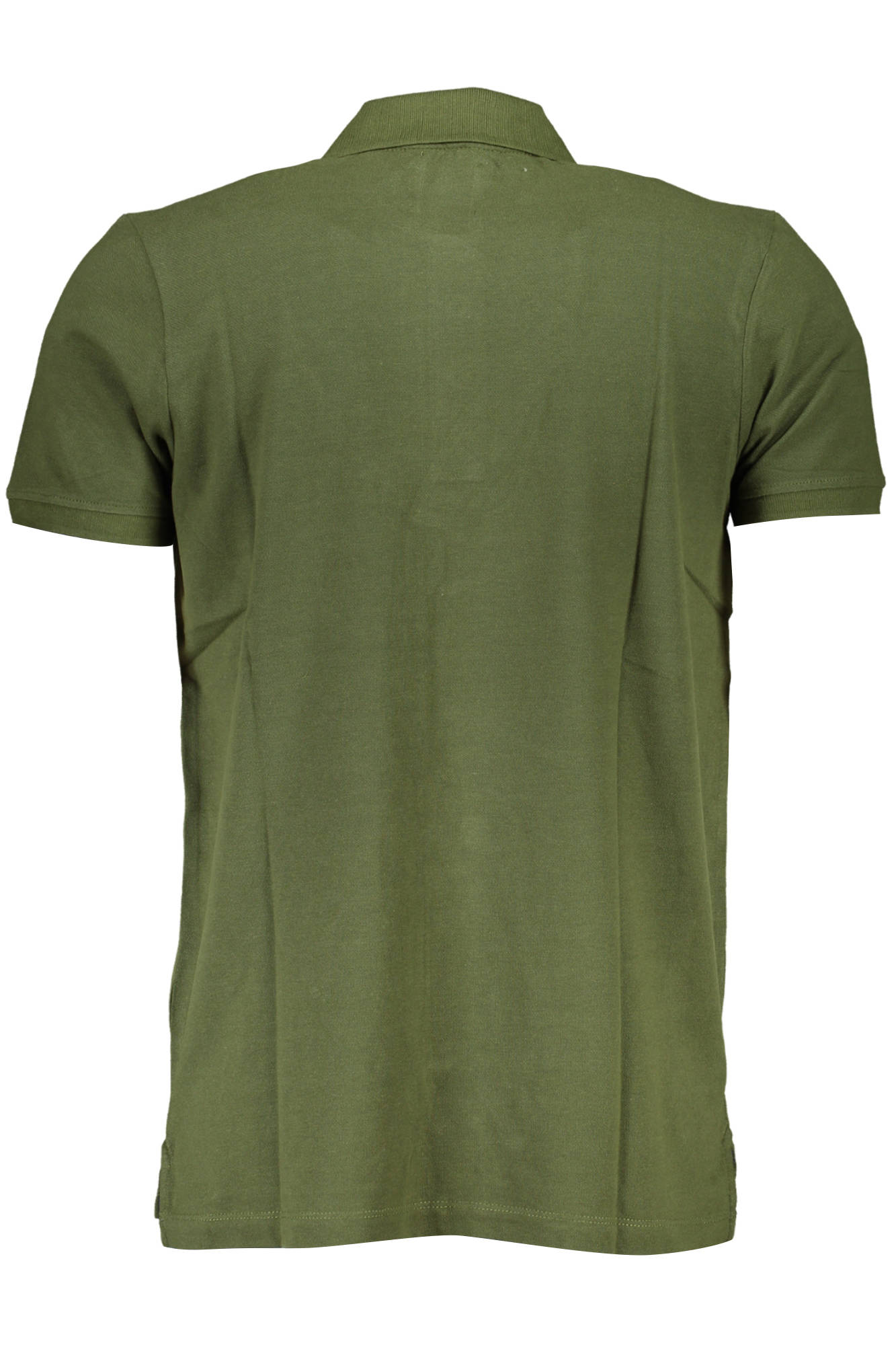 GIAN MARCO VENTURI MEN'S SHORT SLEEVE POLO GREEN