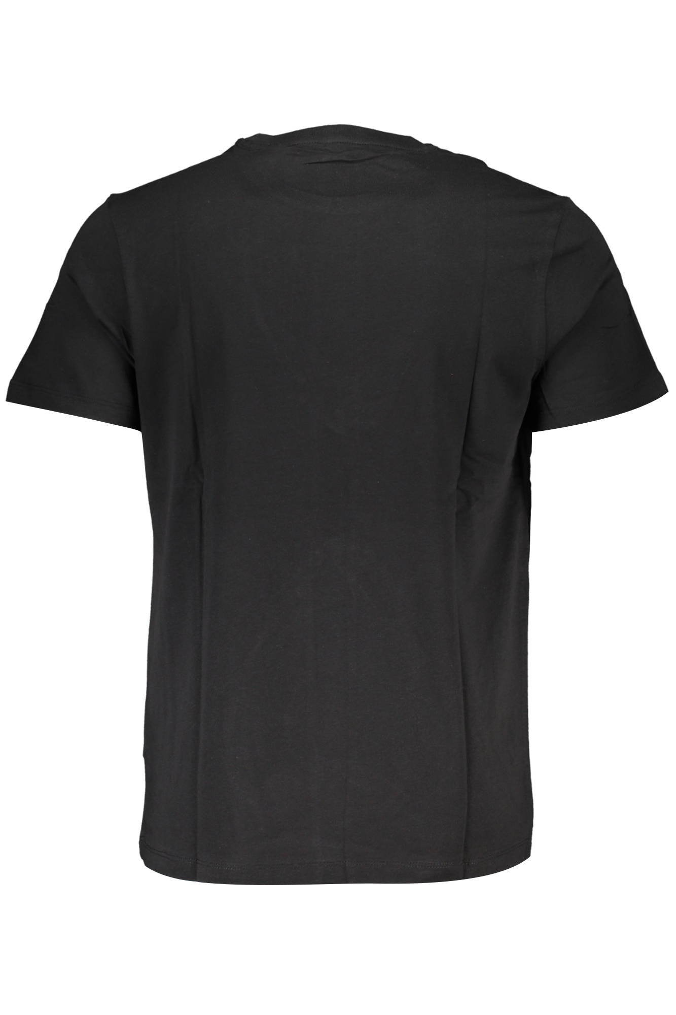 GIAN MARCO VENTURI BLACK MAN SHORT SLEEVE T-SHIRT