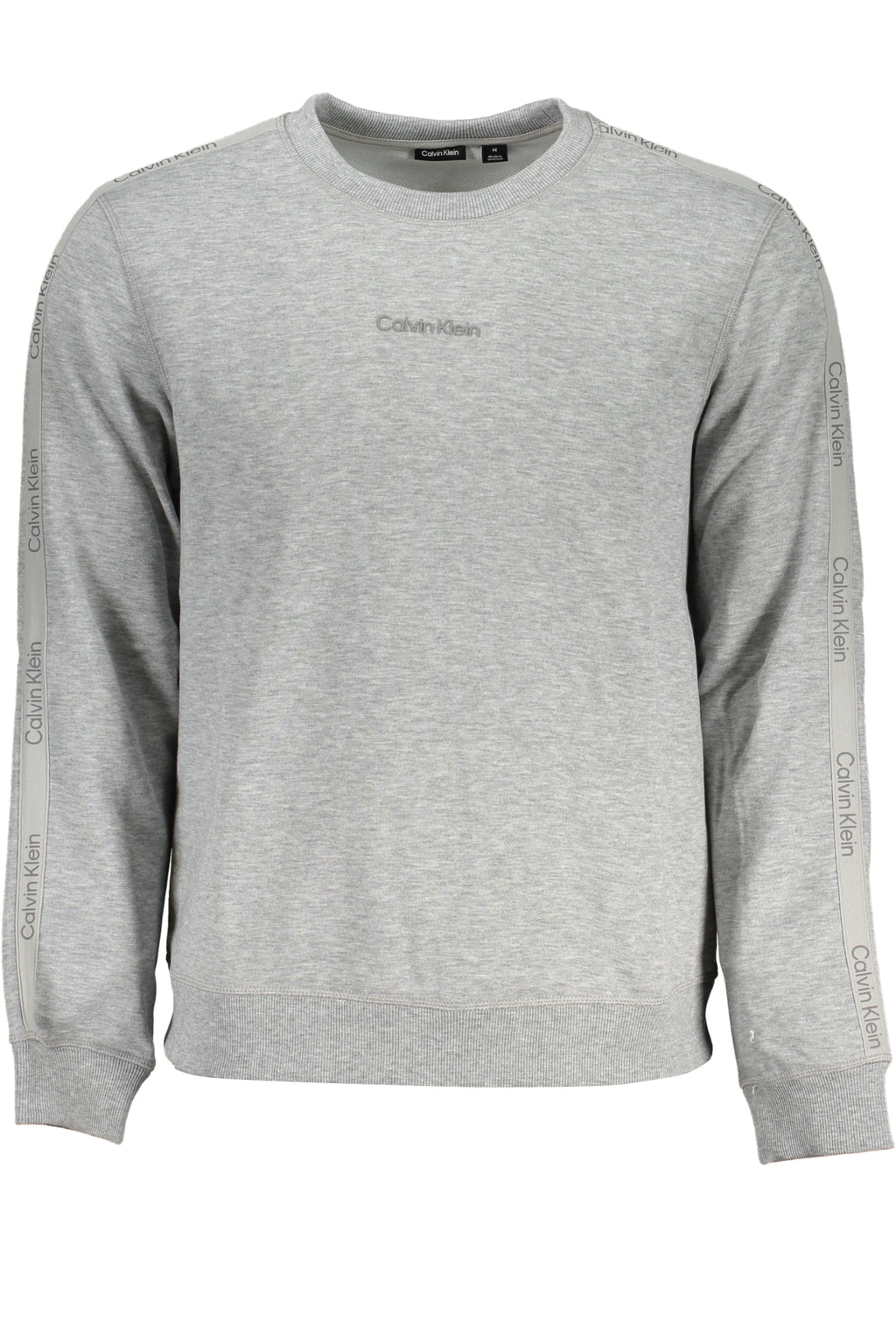 CALVIN KLEIN MEN'S GRAY ZIPLESS SWEATSHIRT