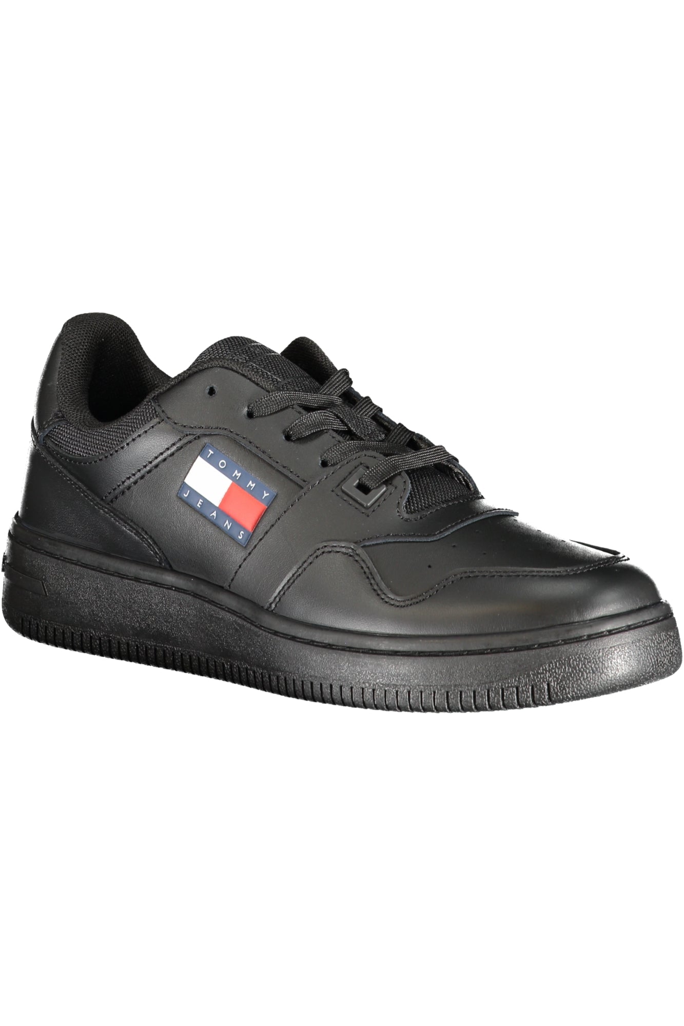 TOMMY HILFIGER BLACK WOMEN'S SPORTS SHOES