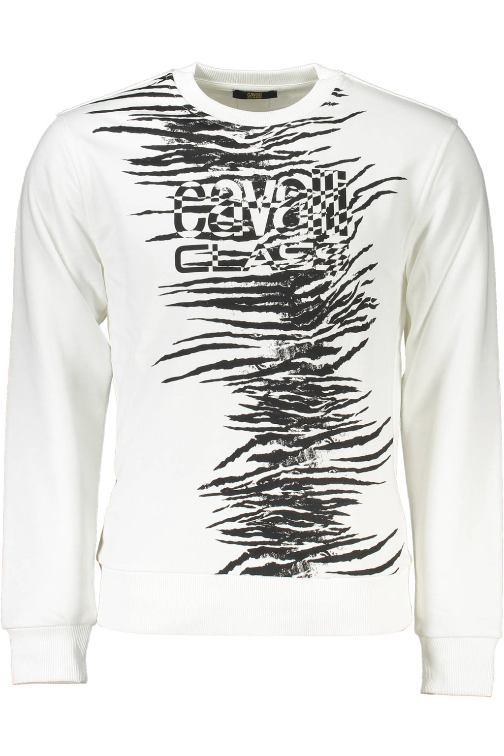 CAVALLI CLASS SWEATSHIRT WITHOUT ZIP MEN WHITE