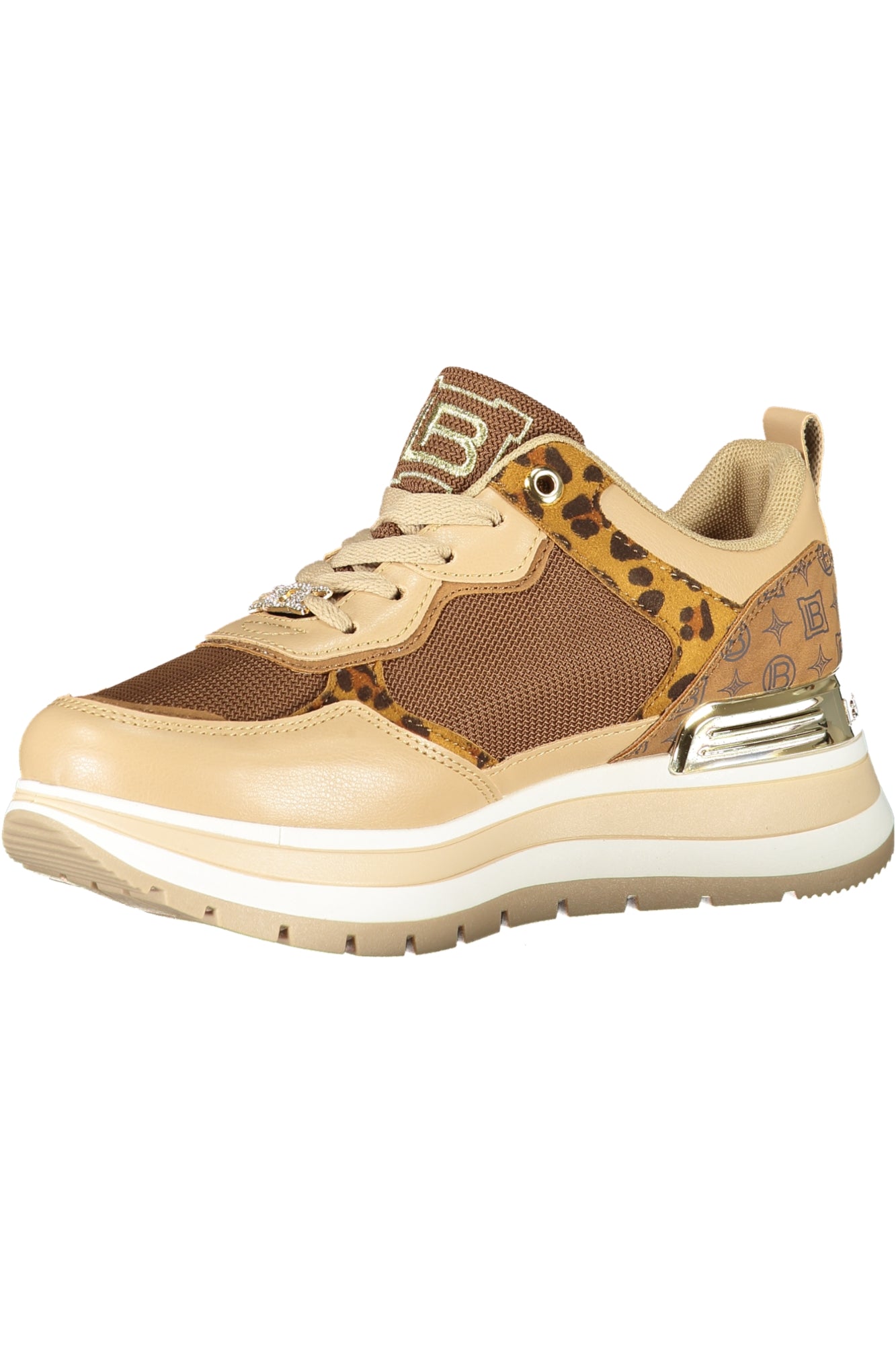 LAURA BIAGIOTTI WOMEN'S BROWN SPORTS SHOES