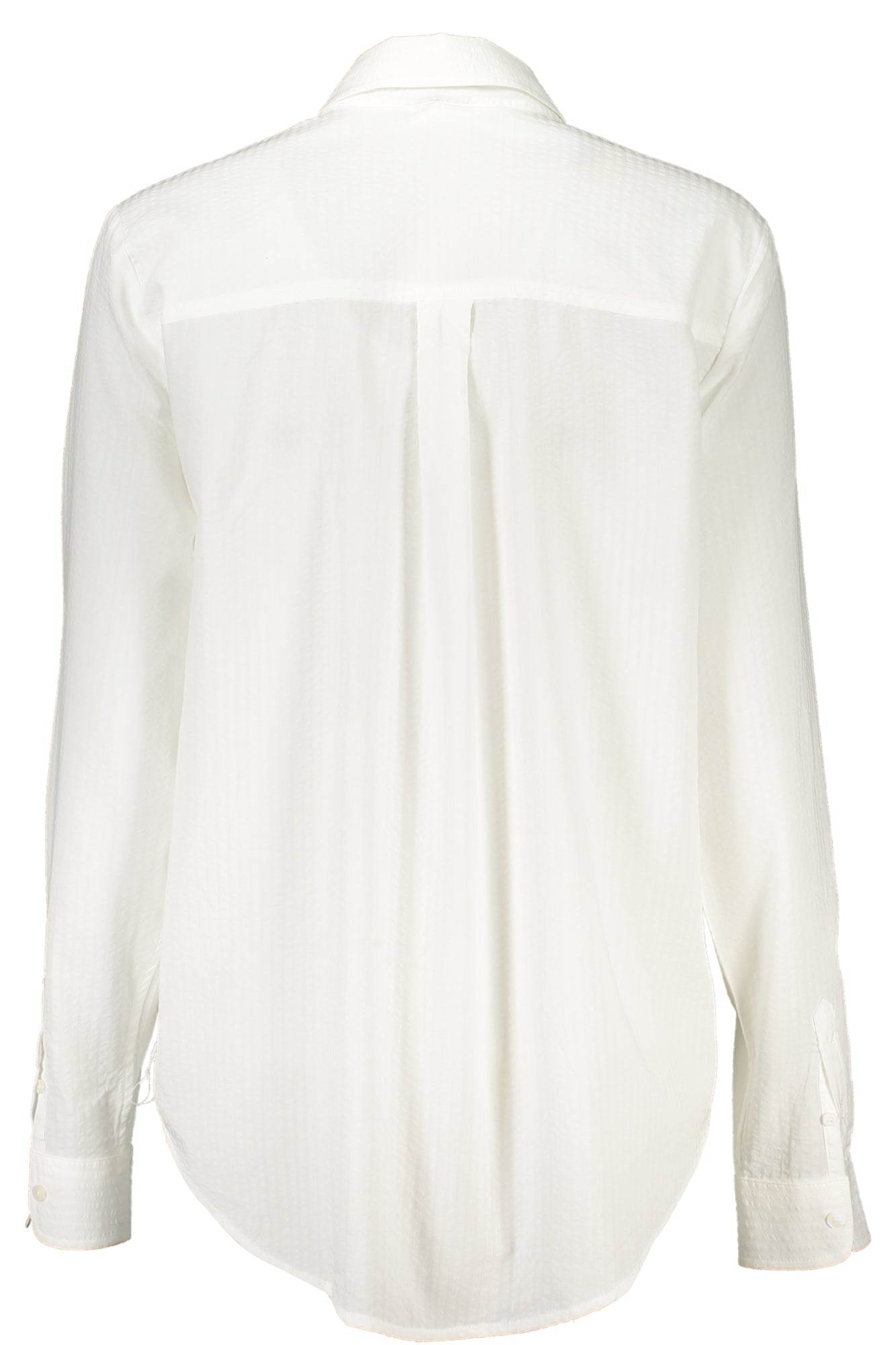 DESIGUAL WOMEN'S LONG SLEEVE SHIRT WHITE