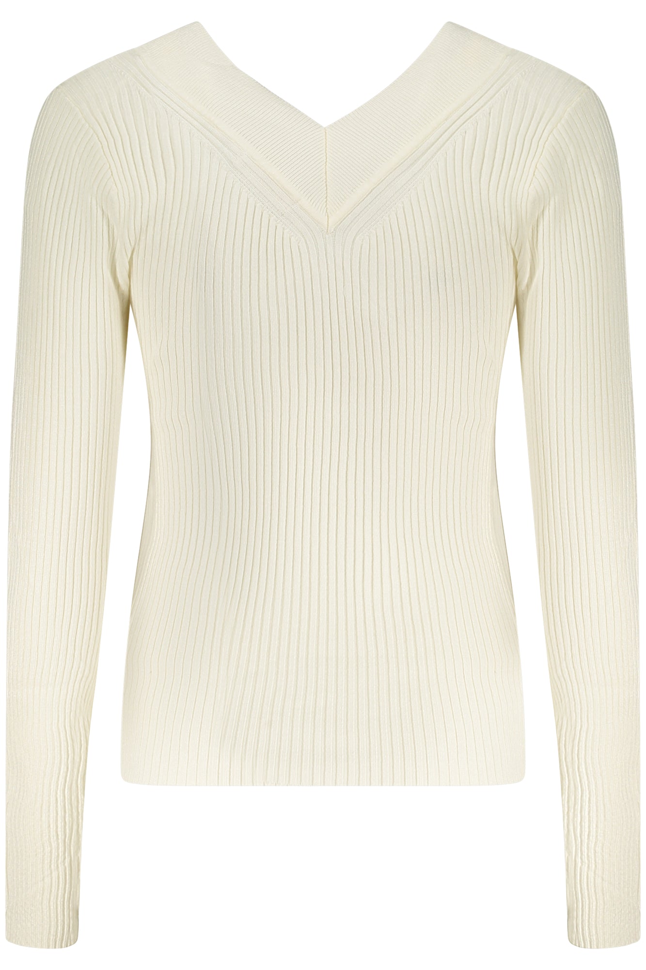 GUESS JEANS WOMEN'S WHITE SWEATER