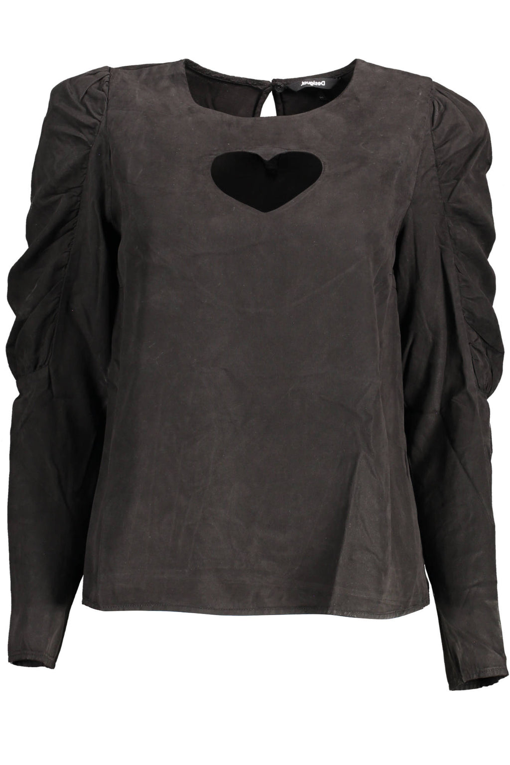 DESIGUAL LONG SLEEVE SHIRT WOMAN BLACK