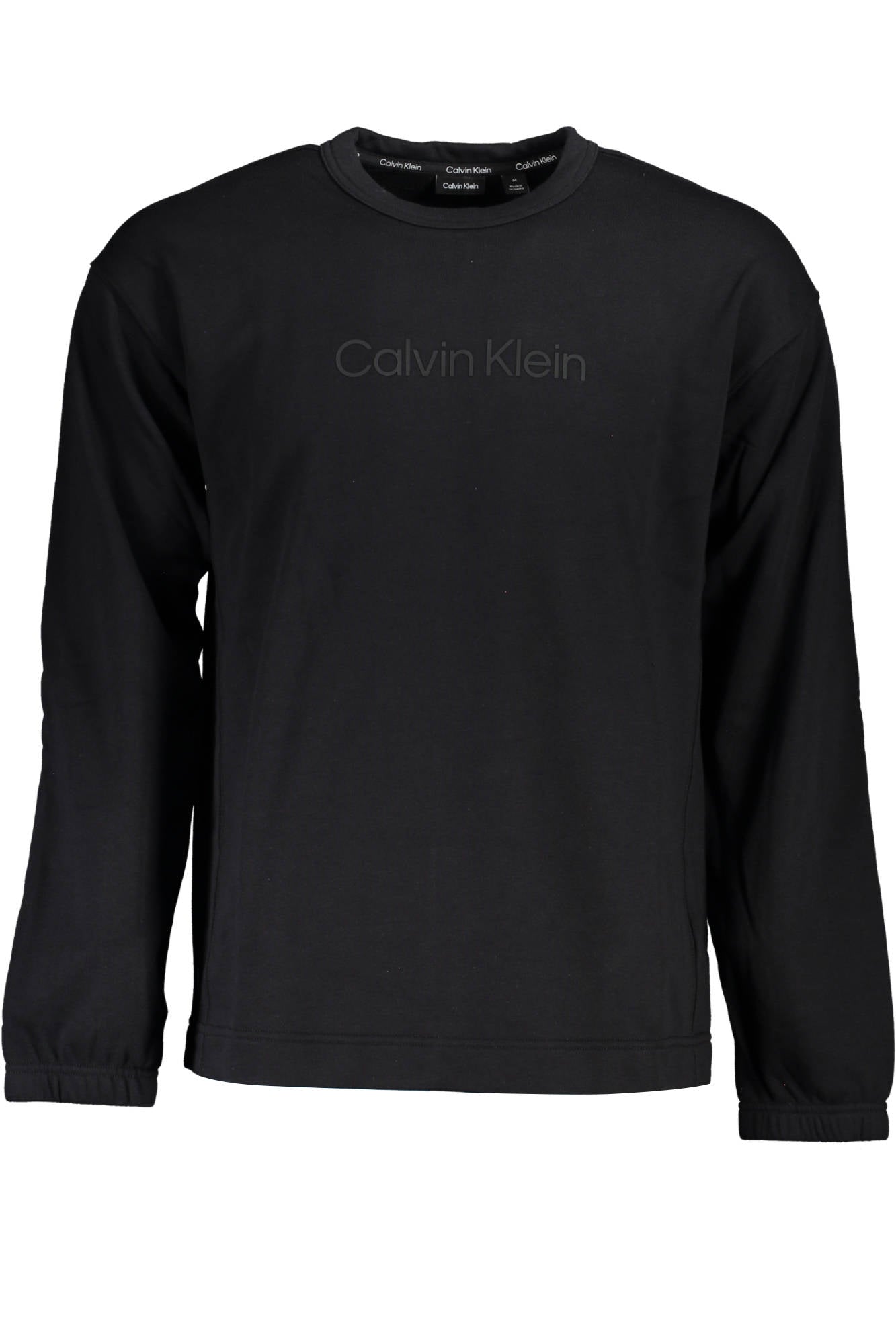 CALVIN KLEIN SWEATSHIRT WITHOUT ZIP BLACK MAN