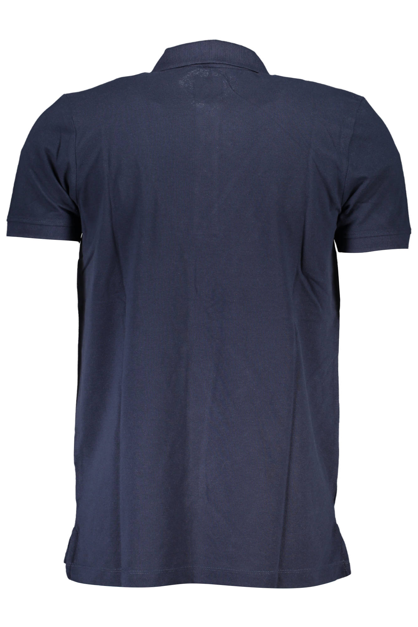 GIAN MARCO VENTURI MEN'S SHORT SLEEVE POLO BLUE