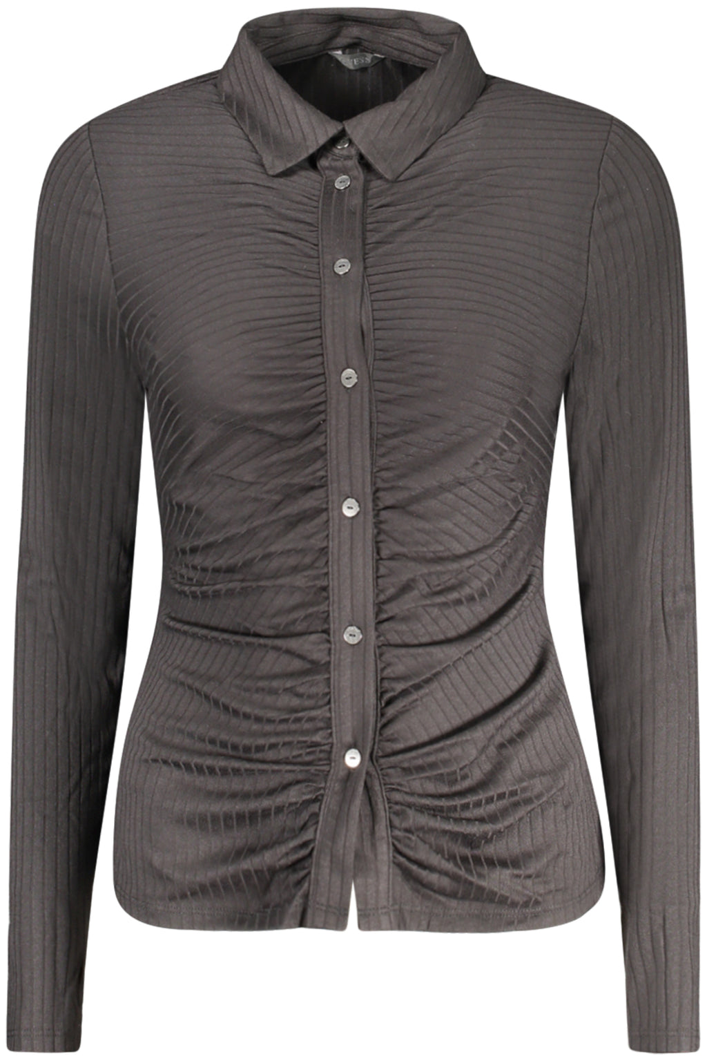 GUESS JEANS LONG SLEEVE SHIRT WOMEN BLACK