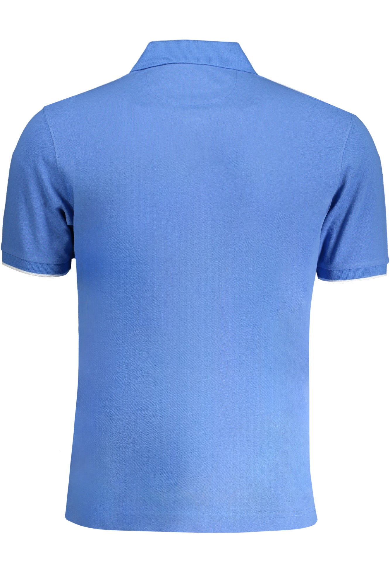 LA MARTINA MEN'S BLUE SHORT SLEEVED POLO SHIRT