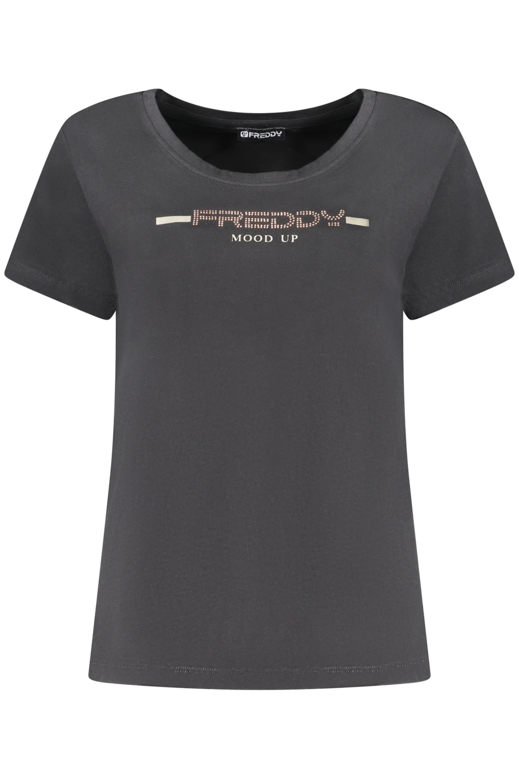 FREDDY WOMEN'S SHORT-SLEEVE T-SHIRT BLACK
