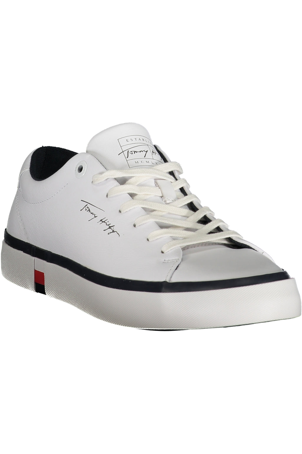 TOMMY HILFIGER MEN'S WHITE SPORTS SHOES
