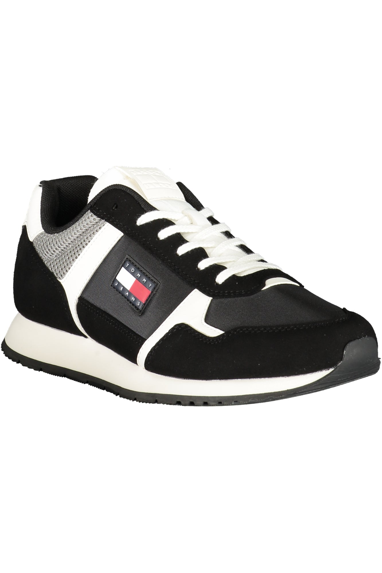 TOMMY HILFIGER MEN'S BLACK SPORTS SHOES