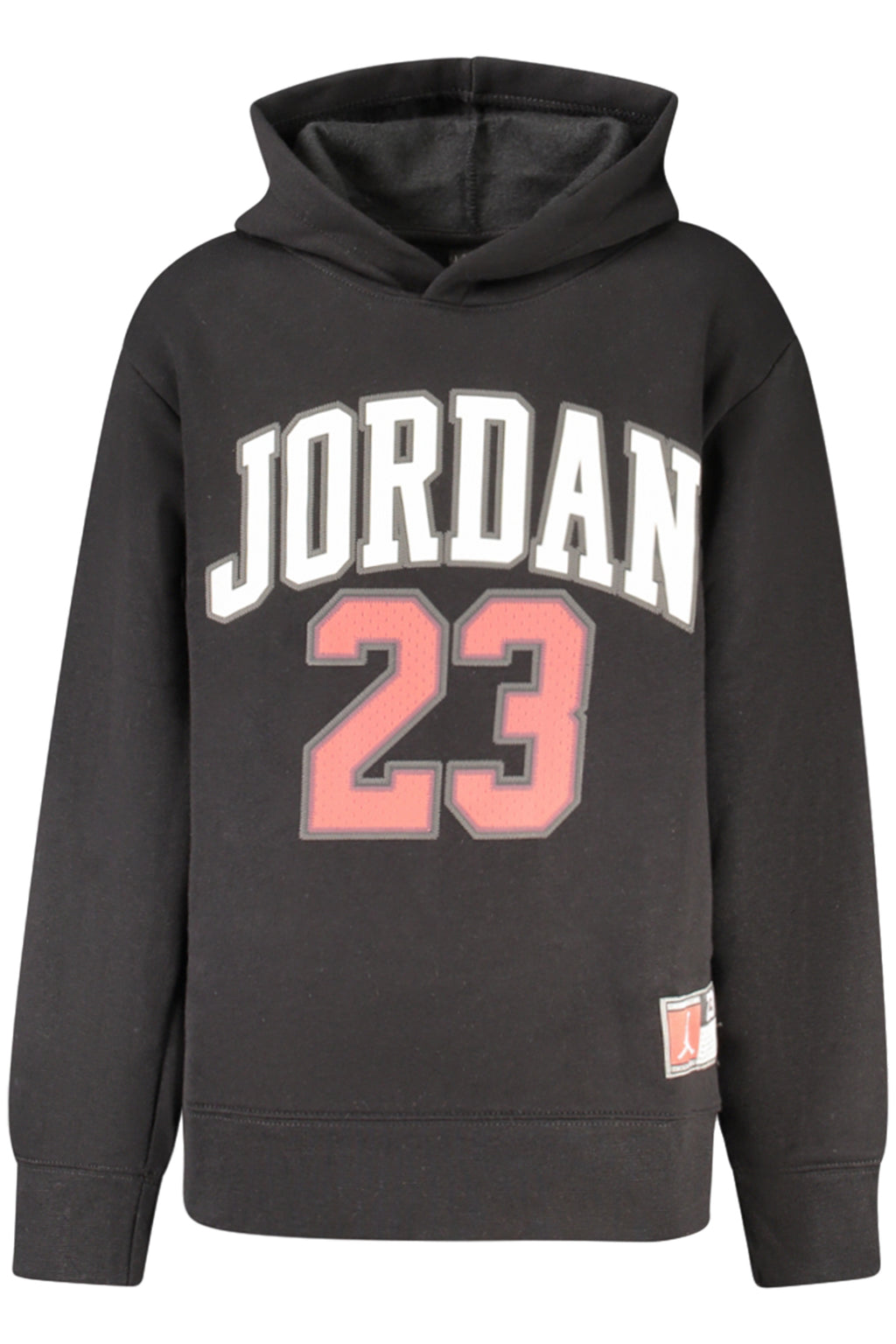 JORDAN MEN'S BLACK ZIP-UP SWEATSHIRT