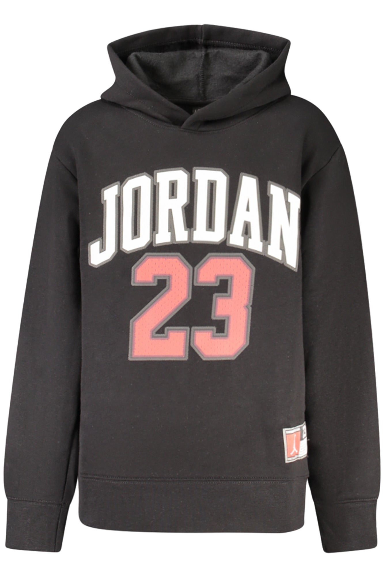 JORDAN MEN'S BLACK ZIP-UP SWEATSHIRT
