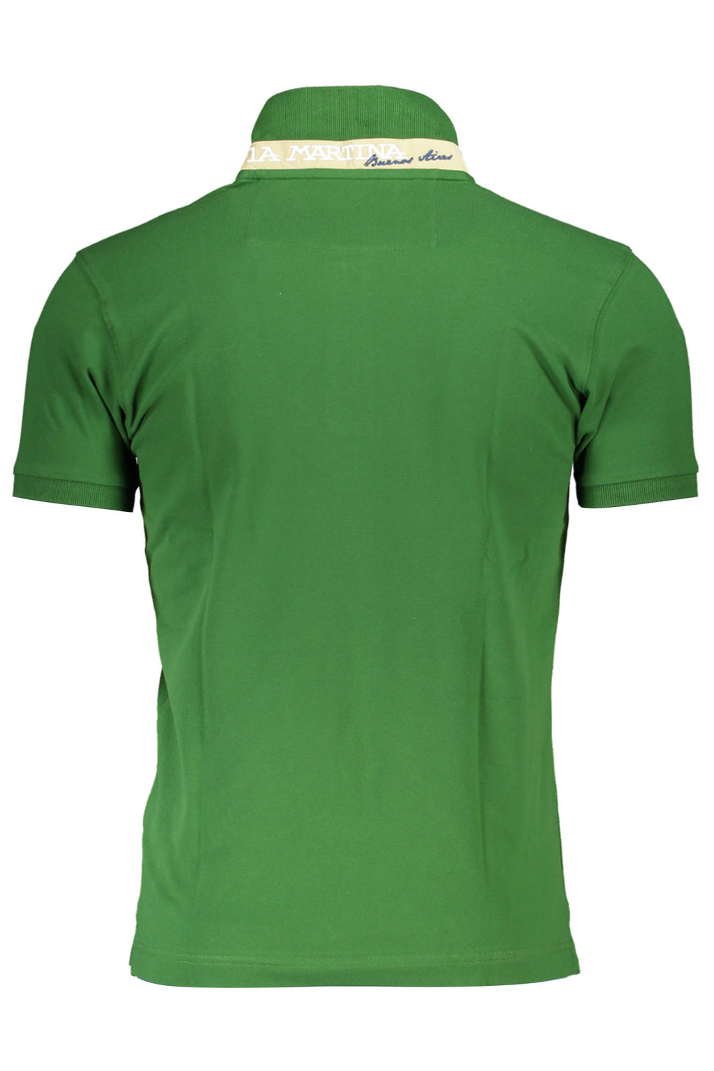 LA MARTINA MEN'S GREEN SHORT SLEEVED POLO SHIRT