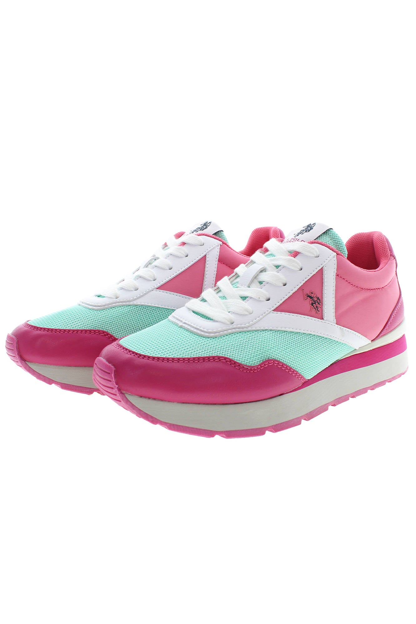 US POLO BEST PRICE WOMEN'S SPORTS FOOTWEAR PINK