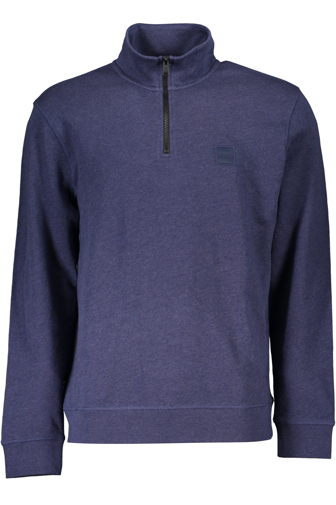 HUGO BOSS MEN'S BLUE ZIP SWEATSHIRT