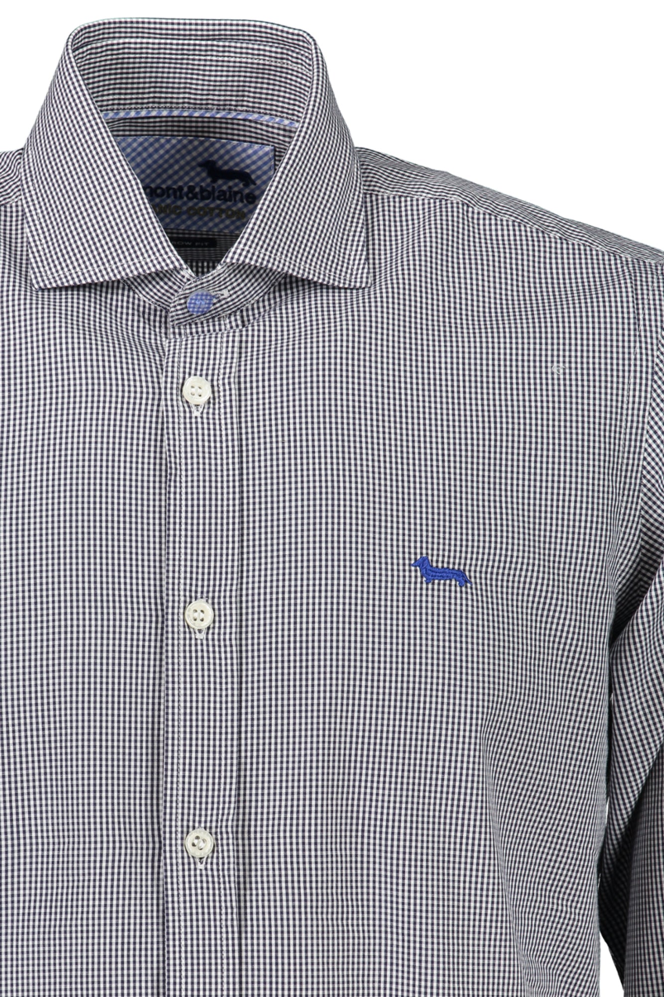HARMONT & BLAINE MEN'S LONG SLEEVE SHIRT BLUE