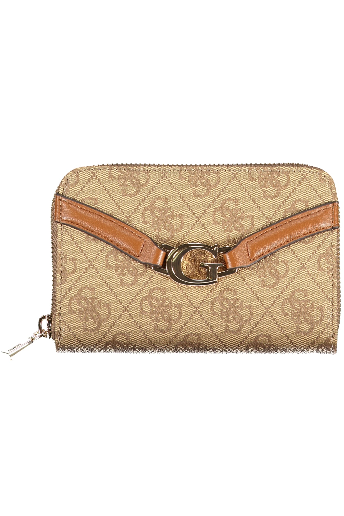 GUESS JEANS WOMEN'S BEIGE WALLET