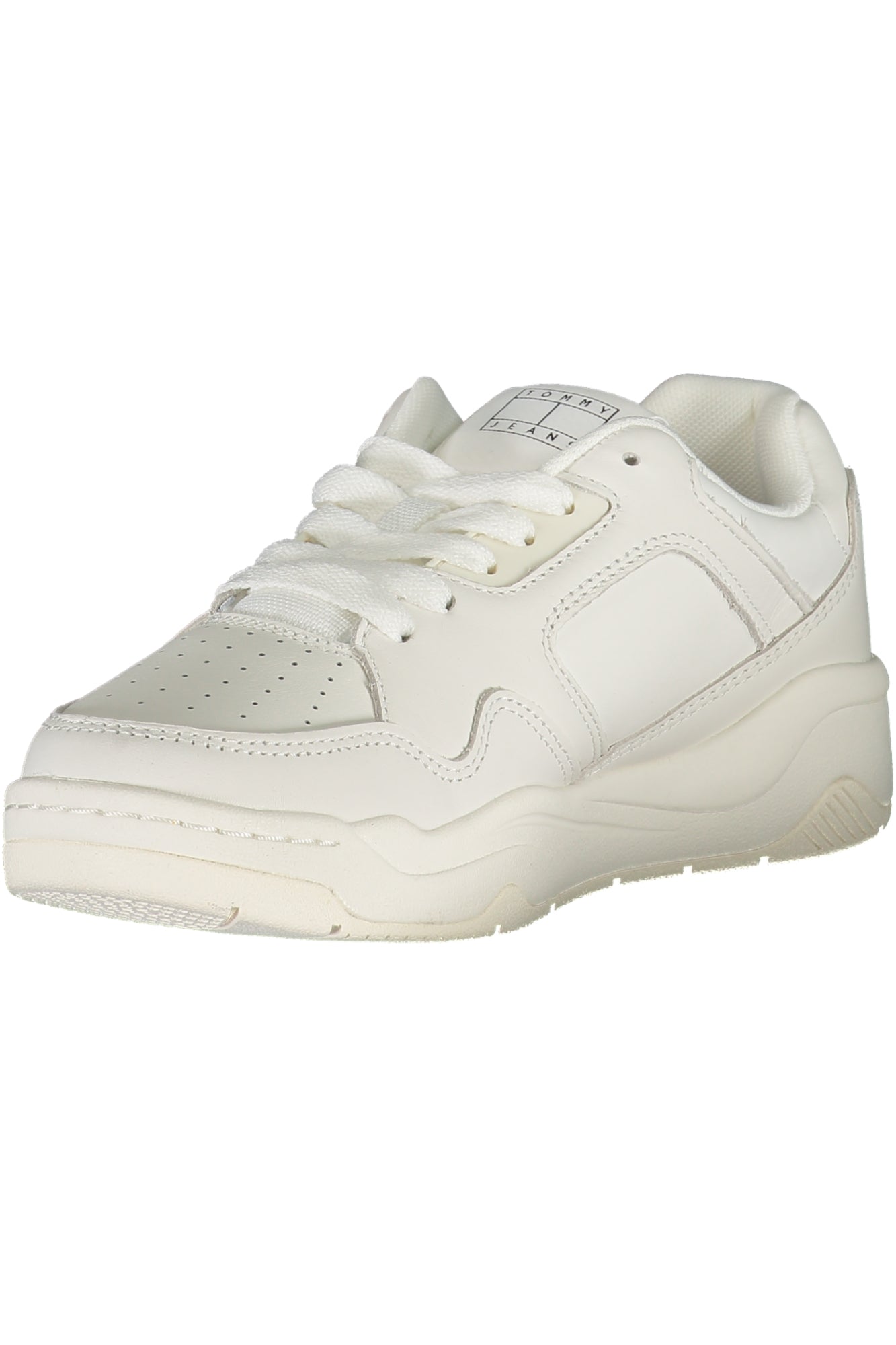 TOMMY HILFIGER WHITE WOMEN'S SPORTS SHOES