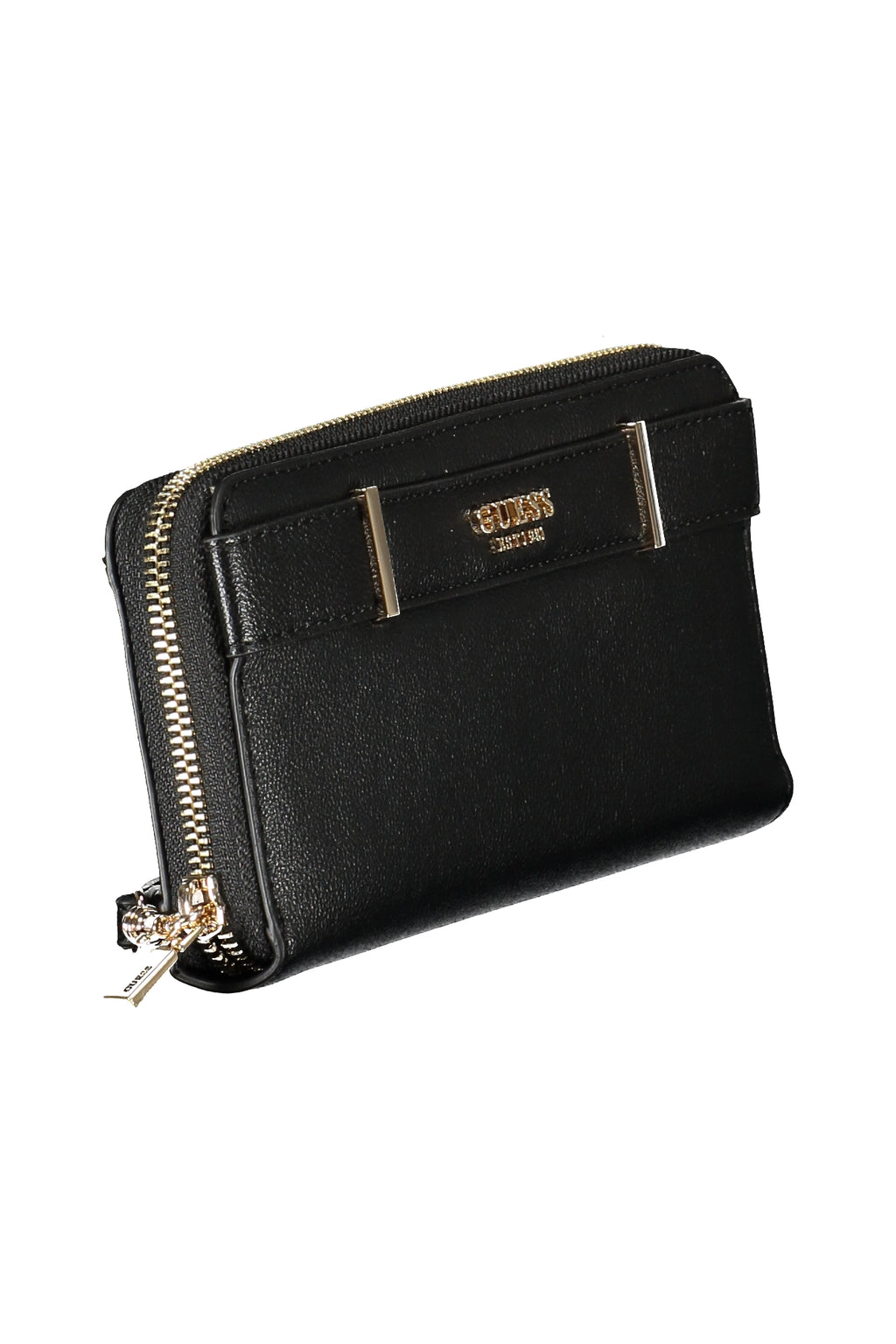 GUESS JEANS WOMEN'S WALLET BLACK