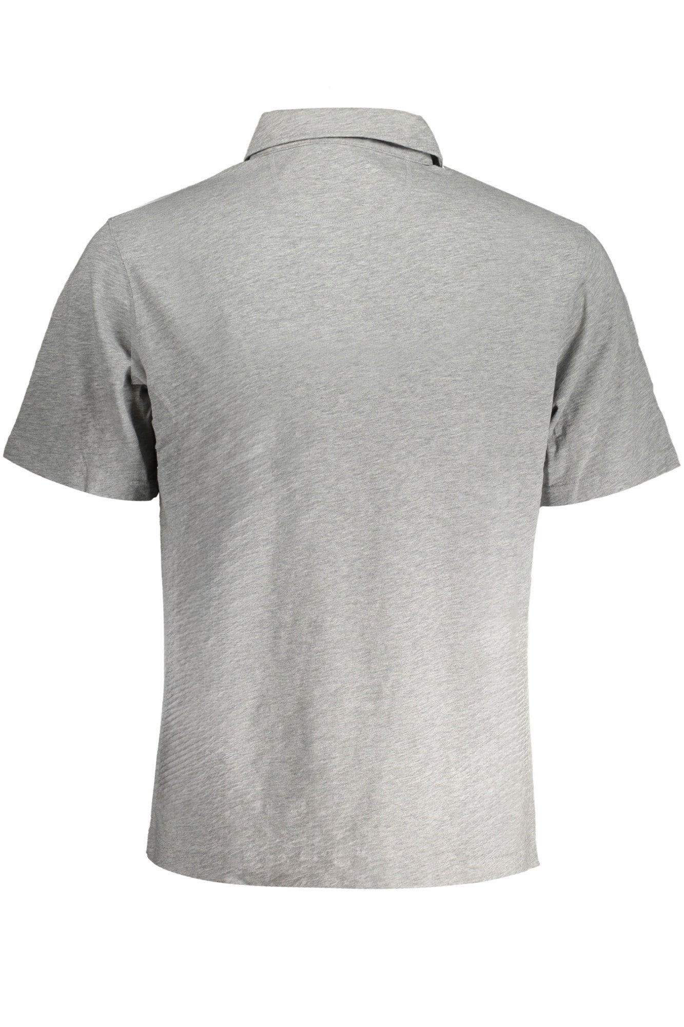LA MARTINA MEN'S GRAY SHORT SLEEVED POLO SHIRT