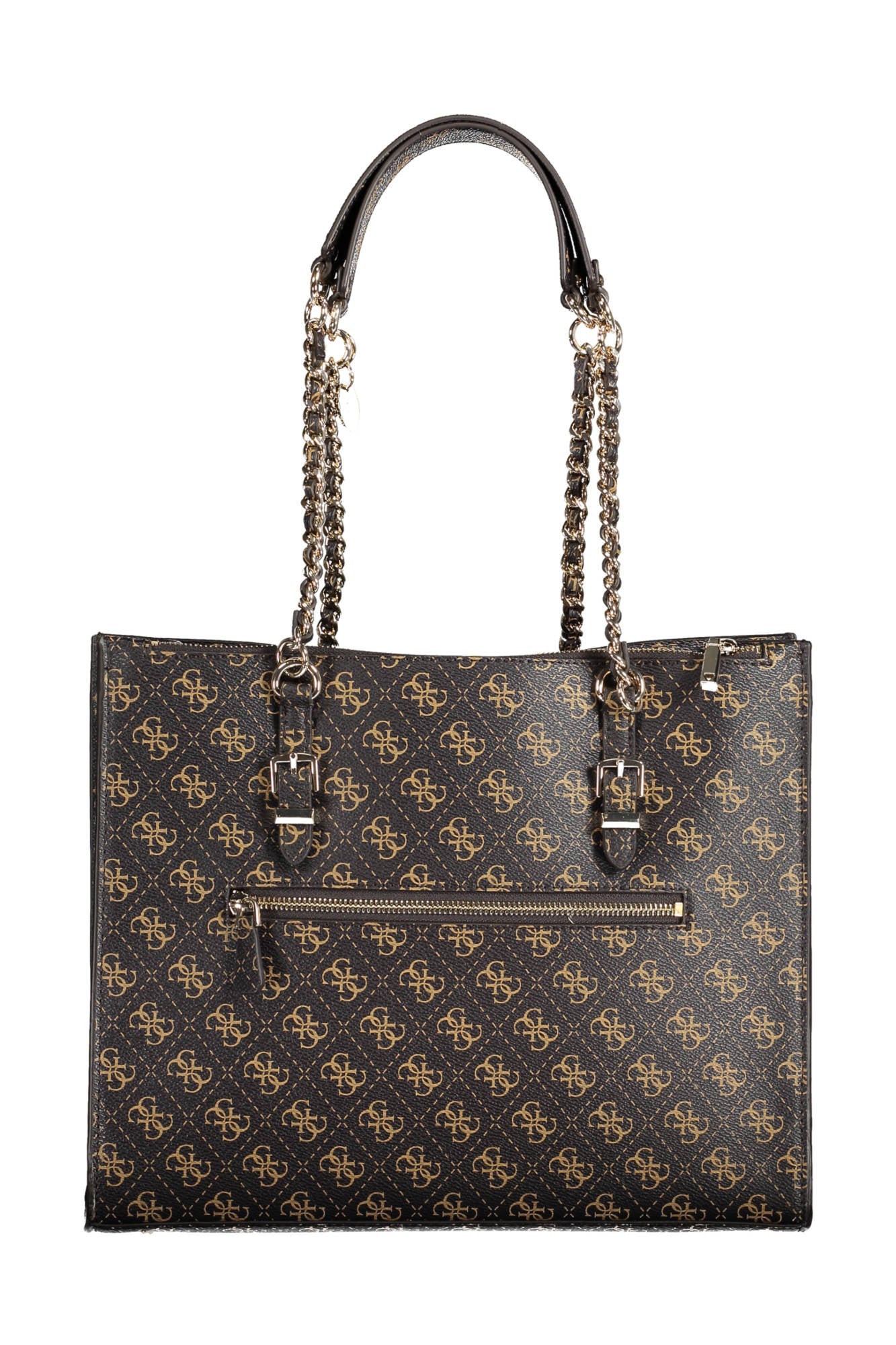 GUESS JEANS WOMEN'S BAG BROWN