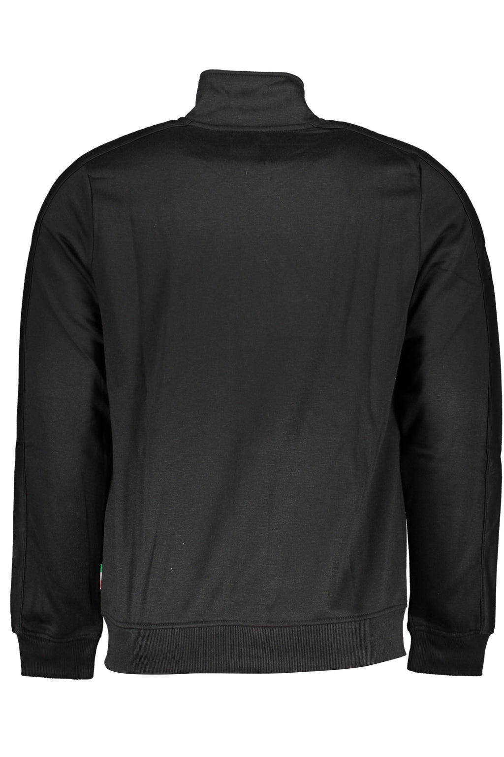 GIAN MARCO VENTURI MEN'S BLACK ZIP SWEATSHIRT