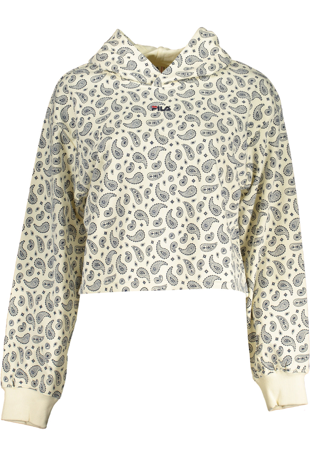 FILA WOMEN'S WHITE SWEATSHIRT WITHOUT ZIP