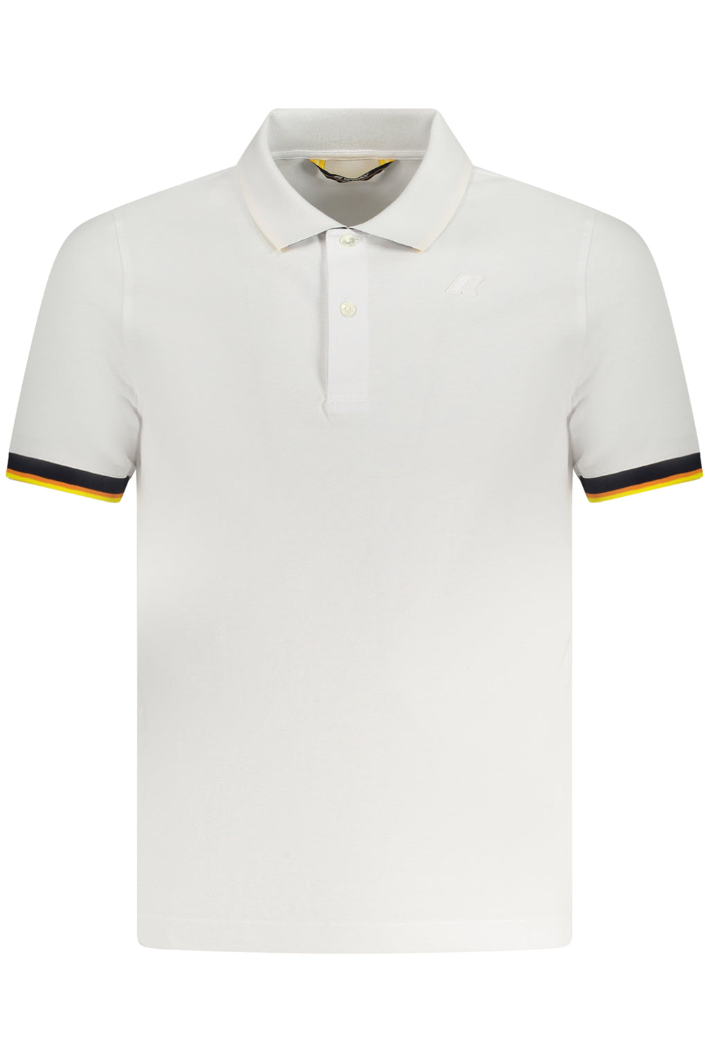 K-WAY POLO SHORT SLEEVES MEN WHITE