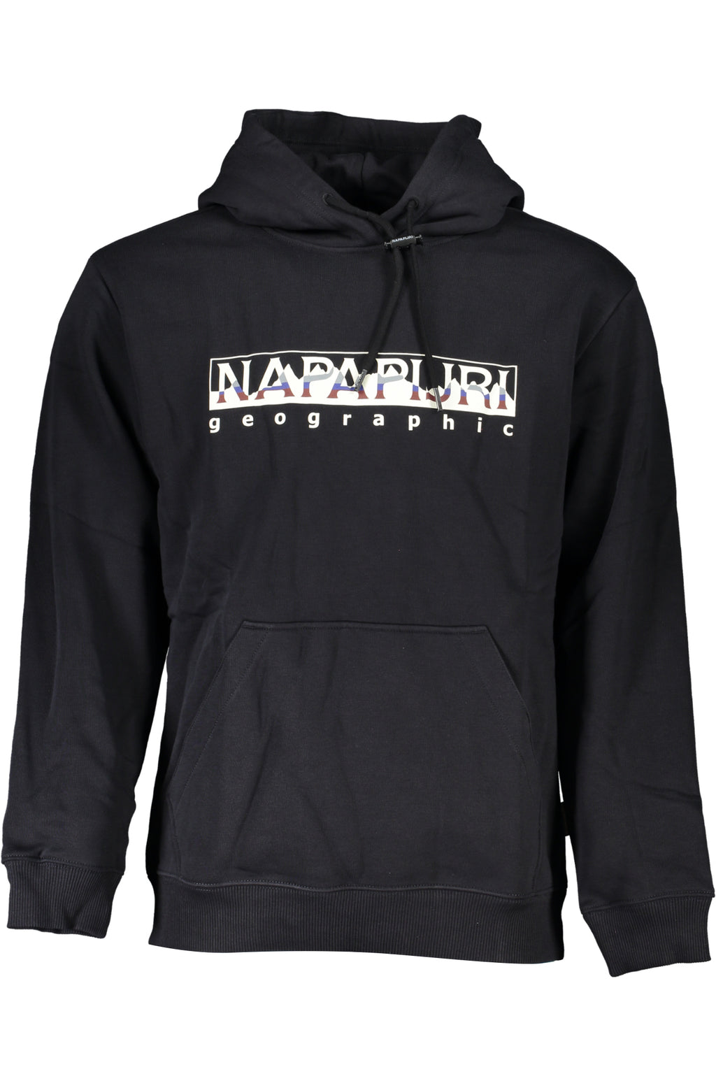 NAPAPIJRI MEN'S BLACK ZIPLESS SWEATSHIRT