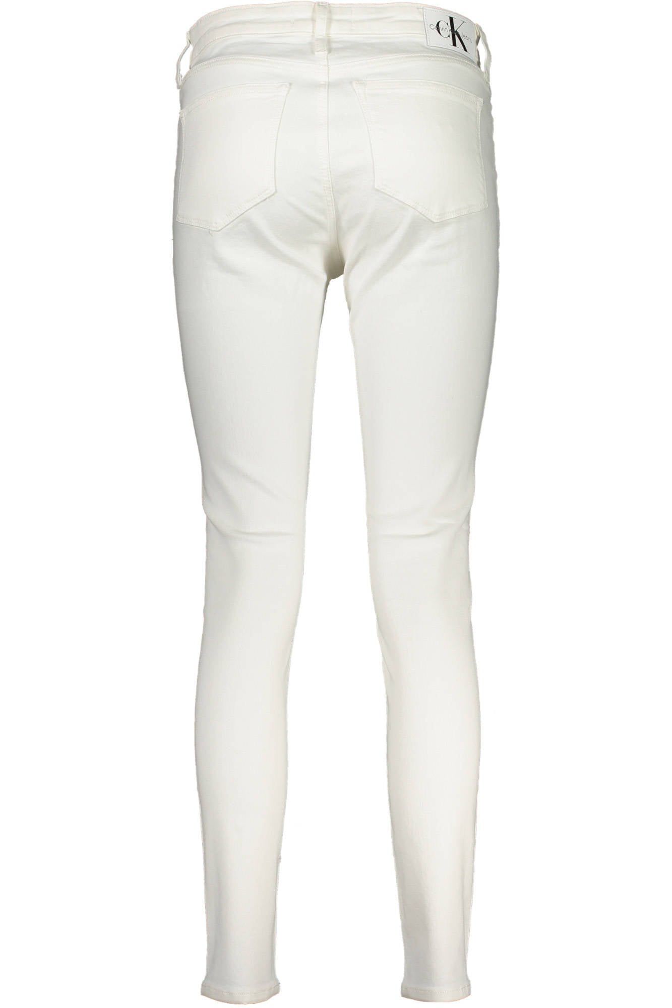CALVIN KLEIN WOMEN'S DENIM JEANS WHITE