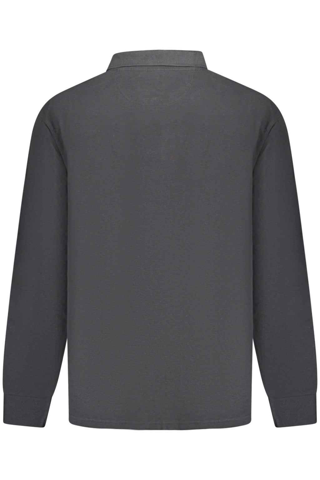 NORTH SAILS MEN'S LONG-SLEEVED POLO SHIRT, BLACK