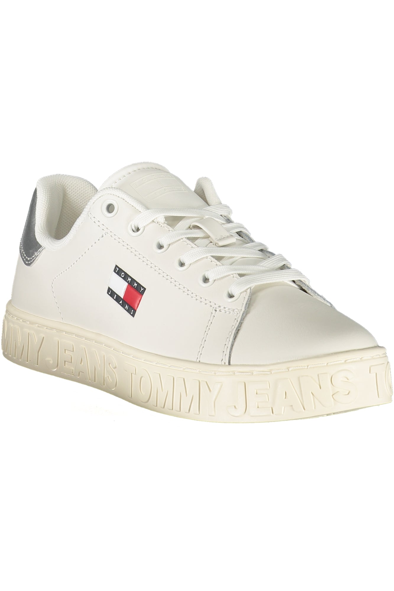 TOMMY HILFIGER WOMEN'S WHITE SPORTS SHOES