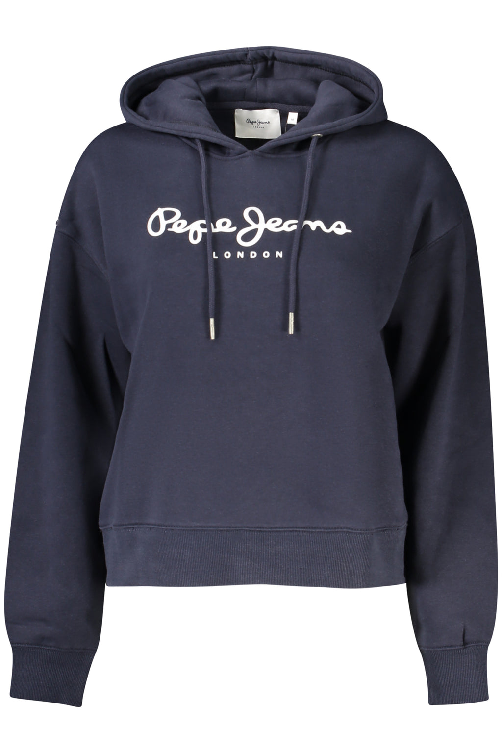 PEPE JEANS WOMEN'S BLUE ZIP-UP SWEATSHIRT